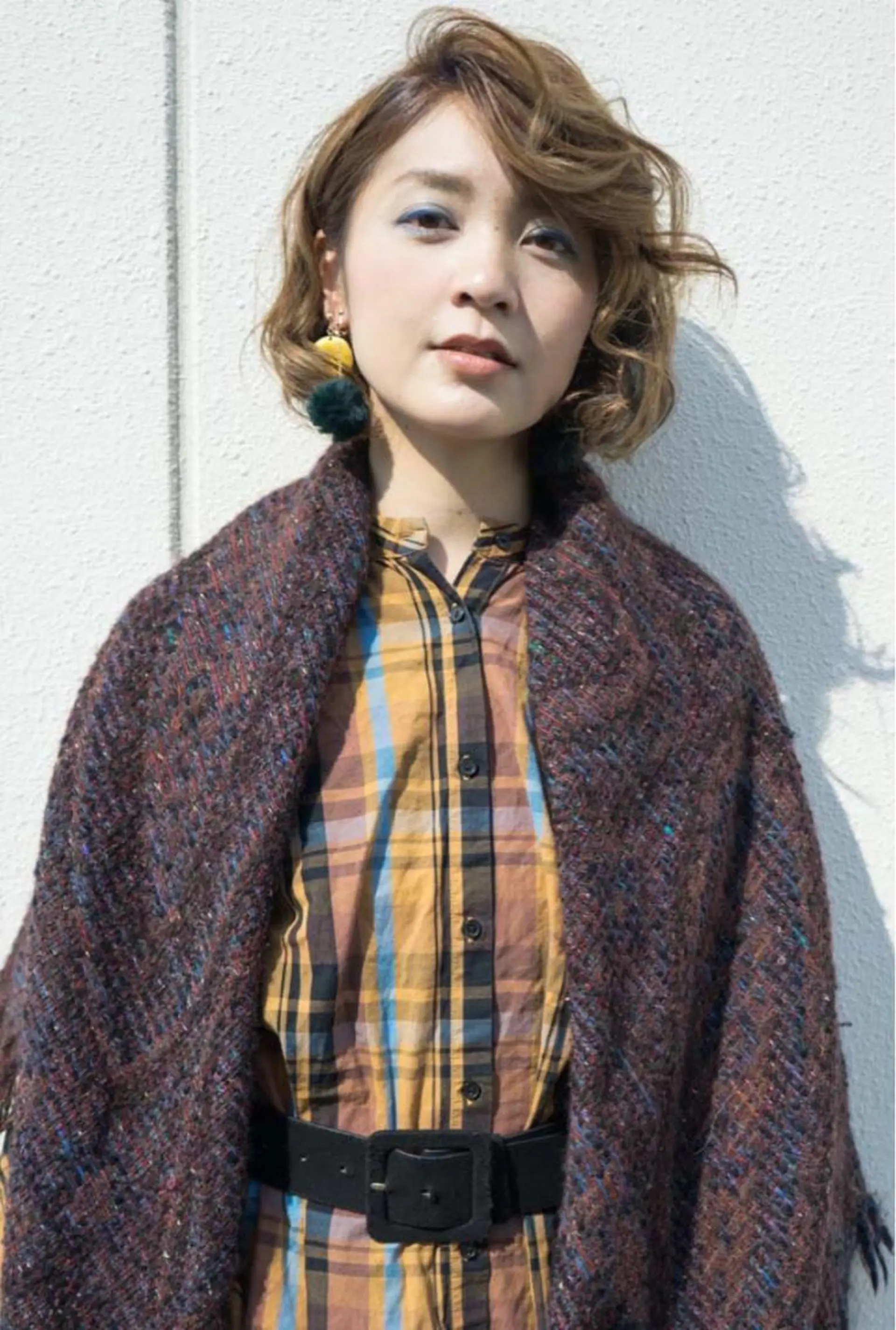 ショート パーマ ヘアアレンジ ボブ 長めボブ 髪質改善/デザイン/ 天王寺/奥野和広のヘアスタイル