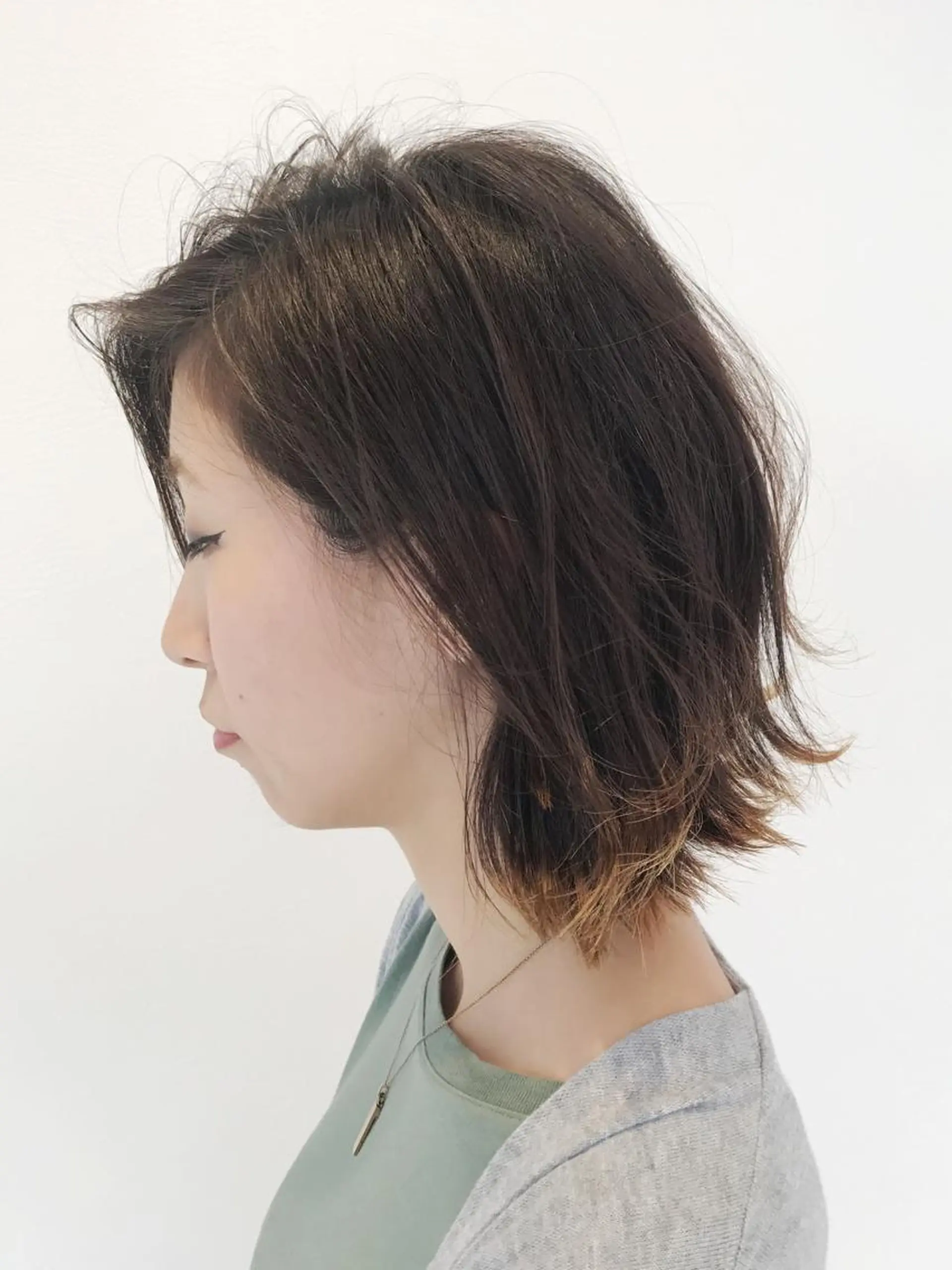 ショート カラー カット ヘアカラー 湯浅 了一のヘアスタイル