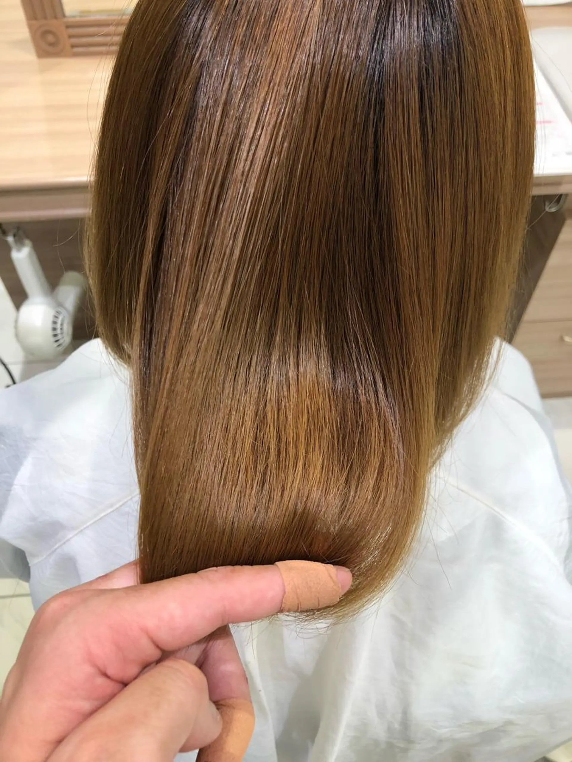 セミロング カット 縮毛矯正 トリートメント 大人女性のショート ・ボブ✂︎沼尻典祥のヘアスタイル