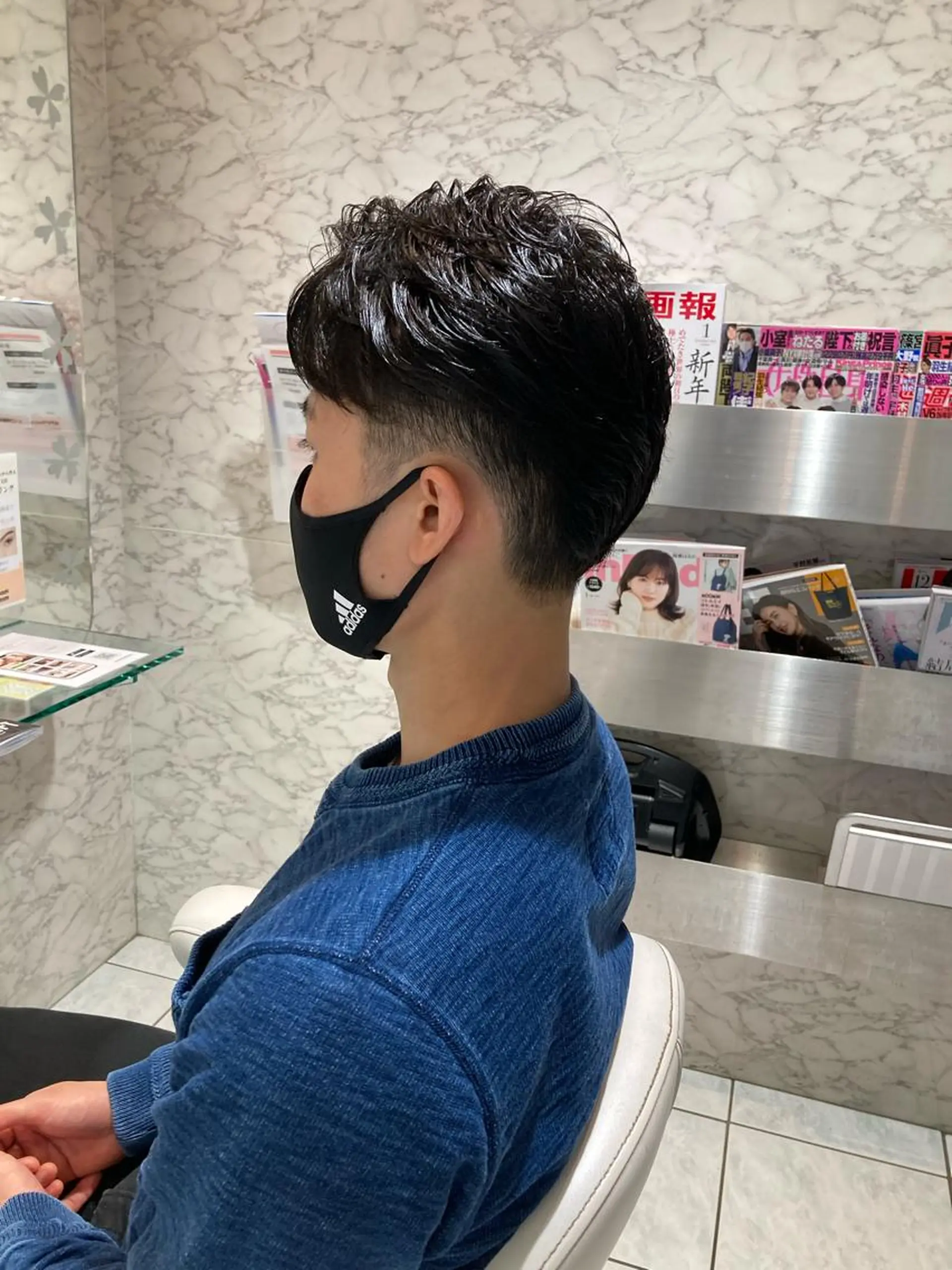 ショート メンズ 畔上 尚也のヘアスタイル