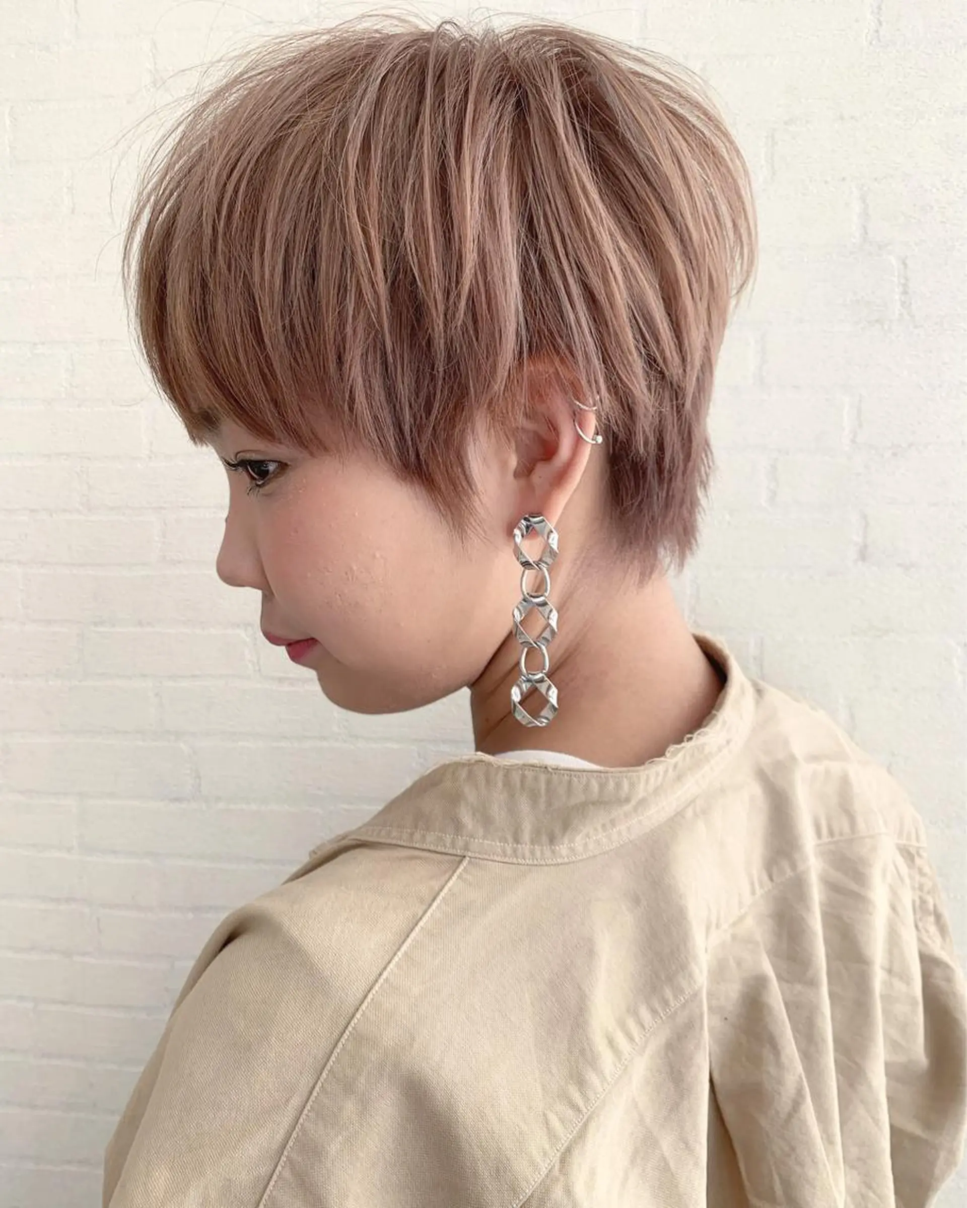 ショート 立川 奈那子のヘアスタイル