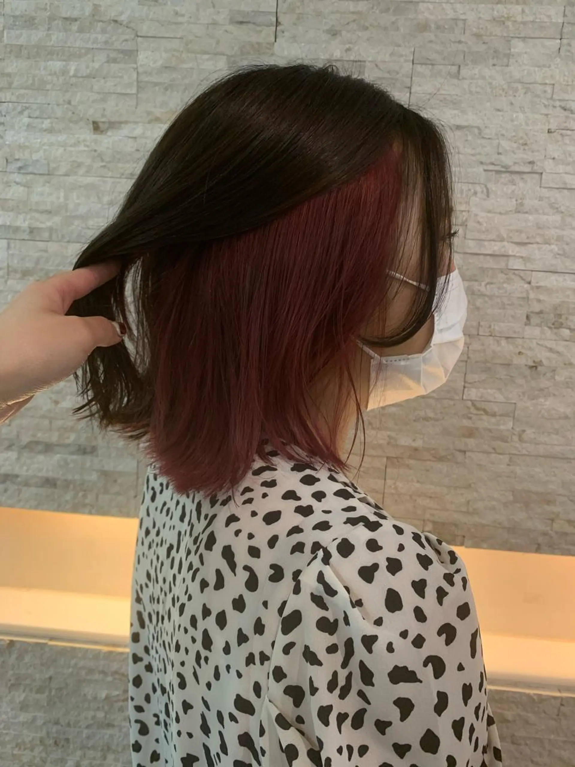 カラー ✄折橋 彩花🐶🍑のヘアスタイル