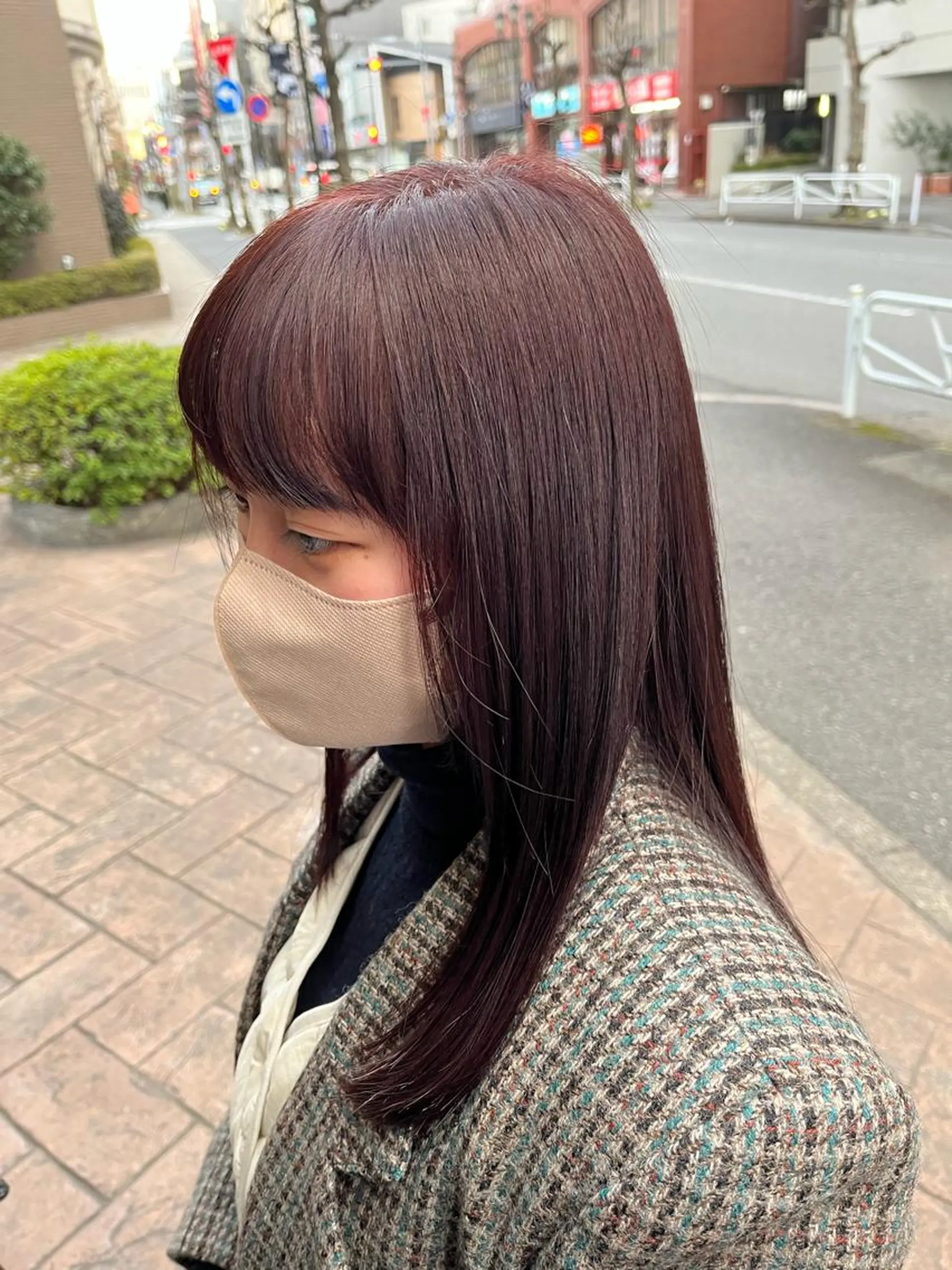 ロング カラー ブリーチ ブリーチなしカラー ROCCO east MIYOのヘアスタイル