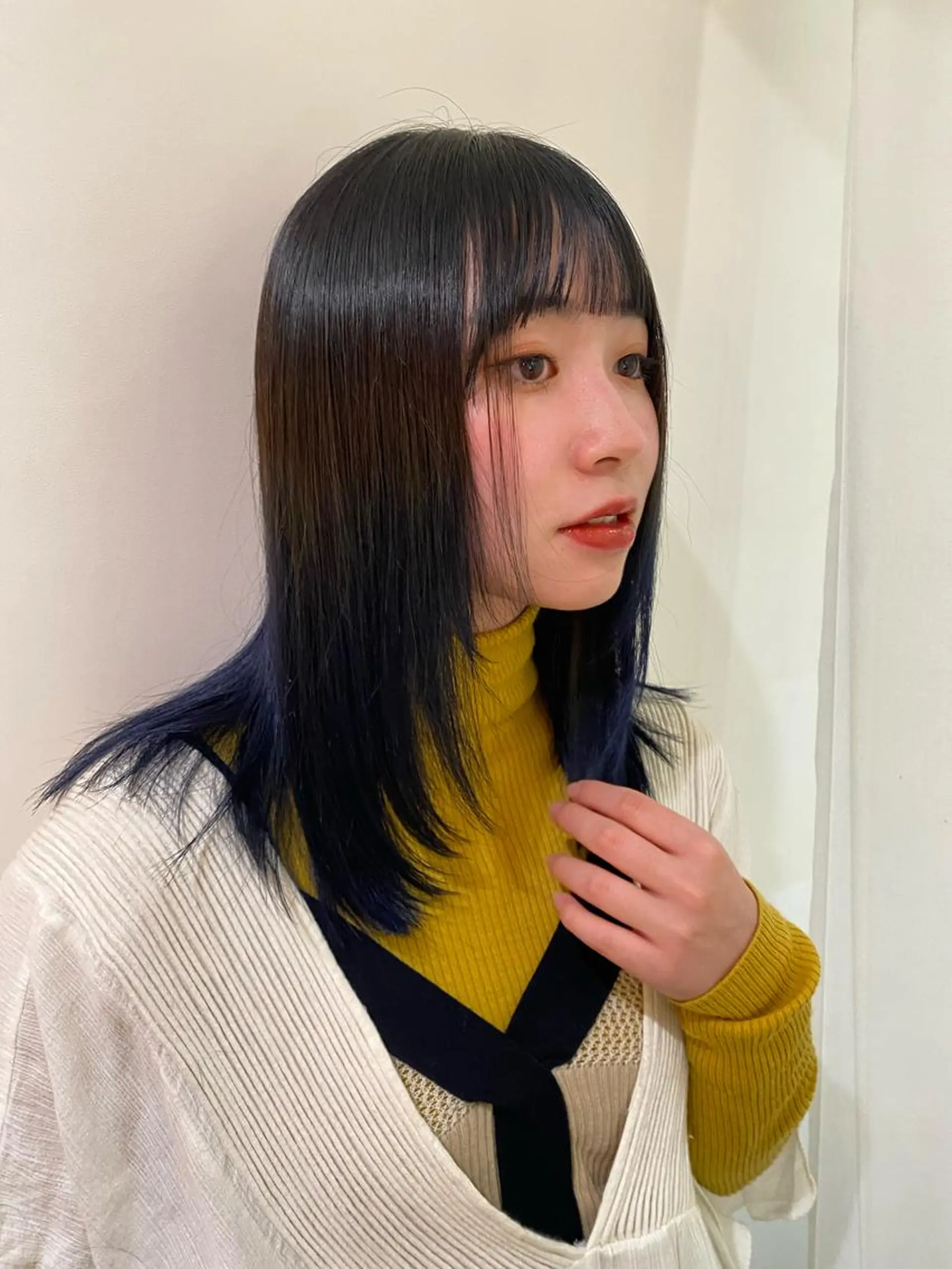 セミロング 🎀透明感× 暖色カラーつな🎀のヘアスタイル