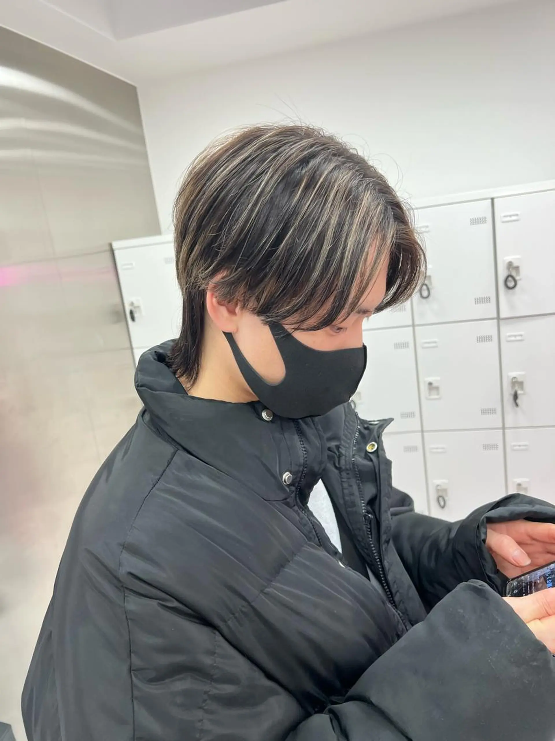 カラー メンズ men's特化 値段以上の仕上がりにのヘアスタイル