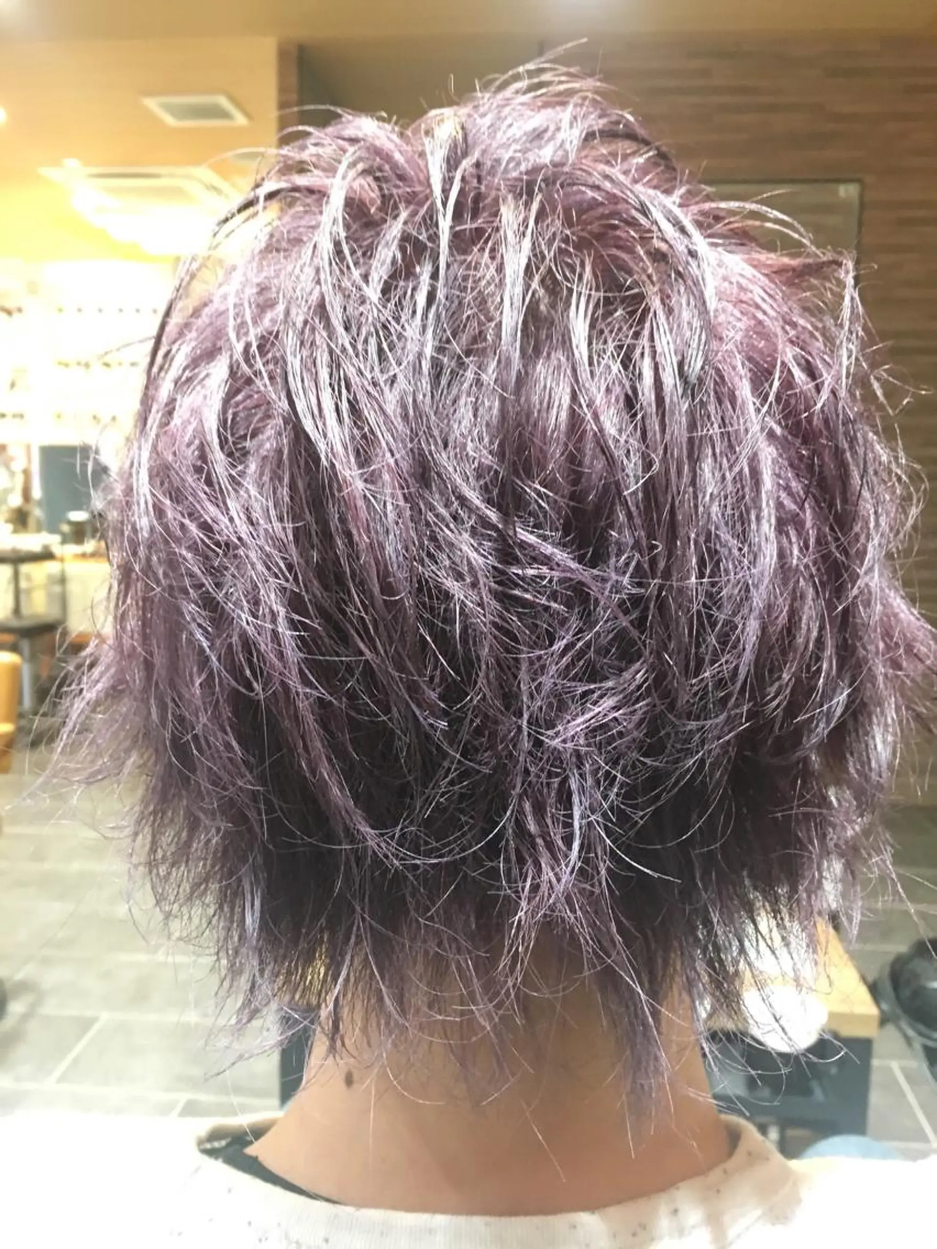 ショート カラー メンズ 吉村 周馬のヘアスタイル