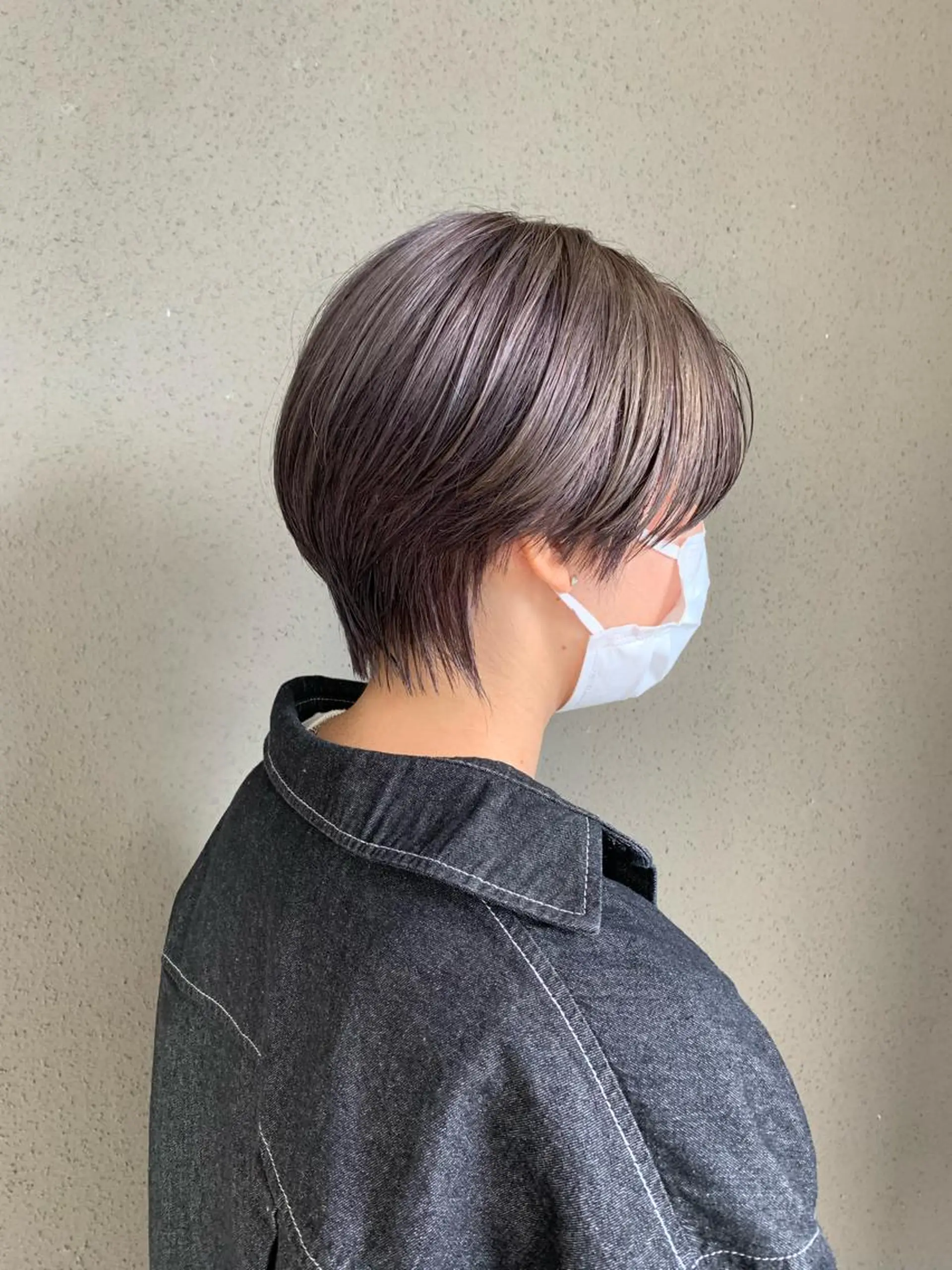 ショート ヘアカラー 山本 愛永のヘアスタイル