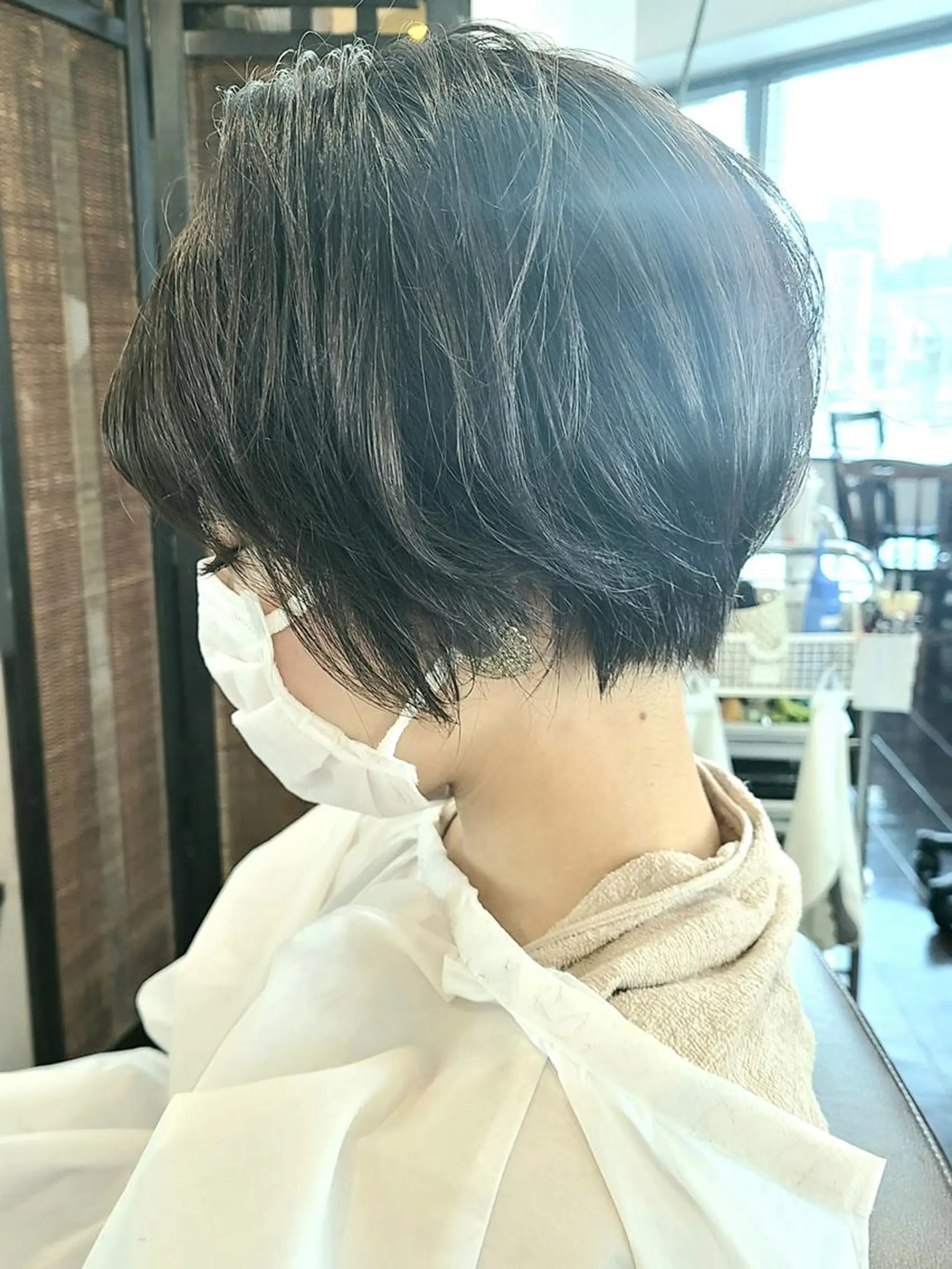 ショート カラー ヘアアレンジ 【大宮】デザイナー Anne 諳 アンのヘアスタイル