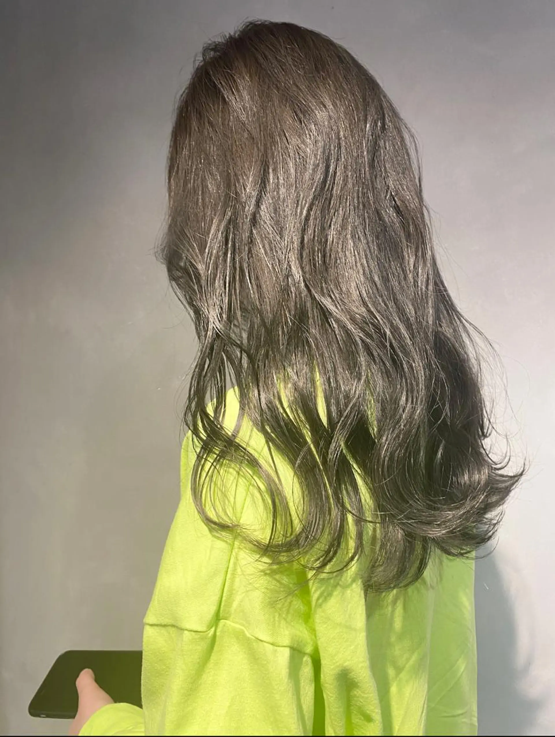 ロング カラー M IIのヘアスタイル