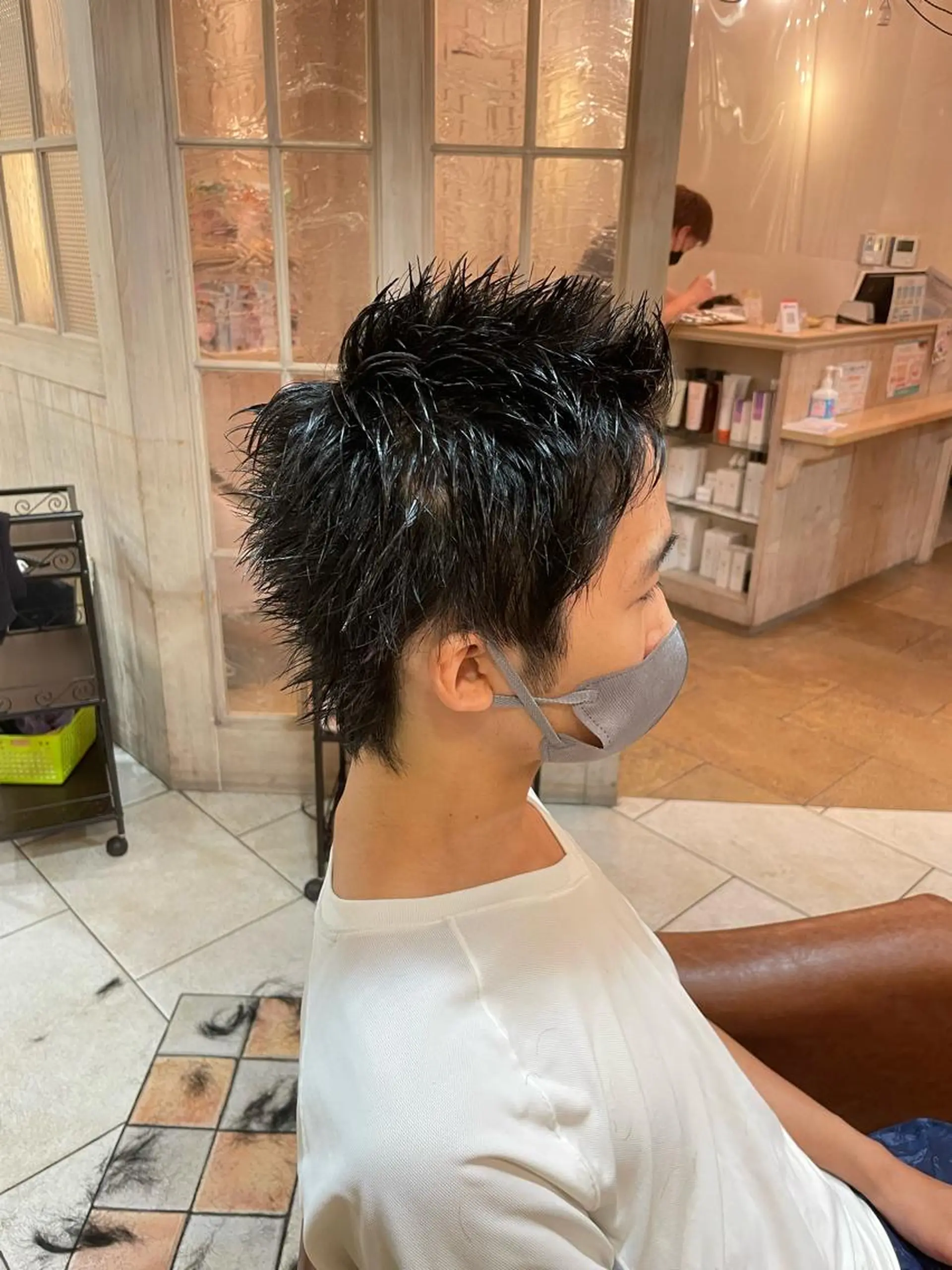 メンズ スパイキーショート ショートカットなら 前平友慈のヘアスタイル