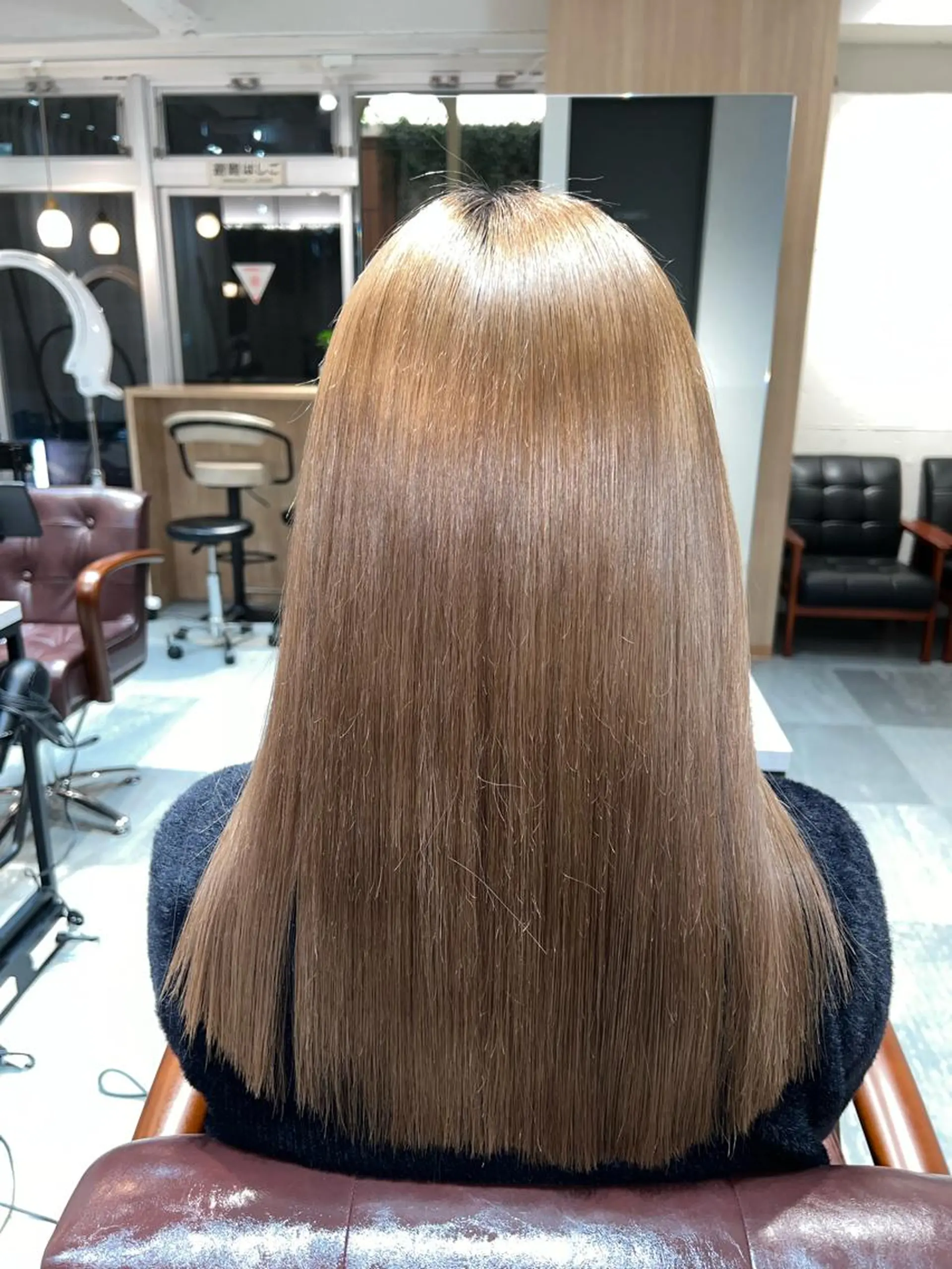 ロング カット 縮毛矯正 トリートメント 縮毛矯正/髪質改善 /ブリーチ/東陽町✨のヘアスタイル