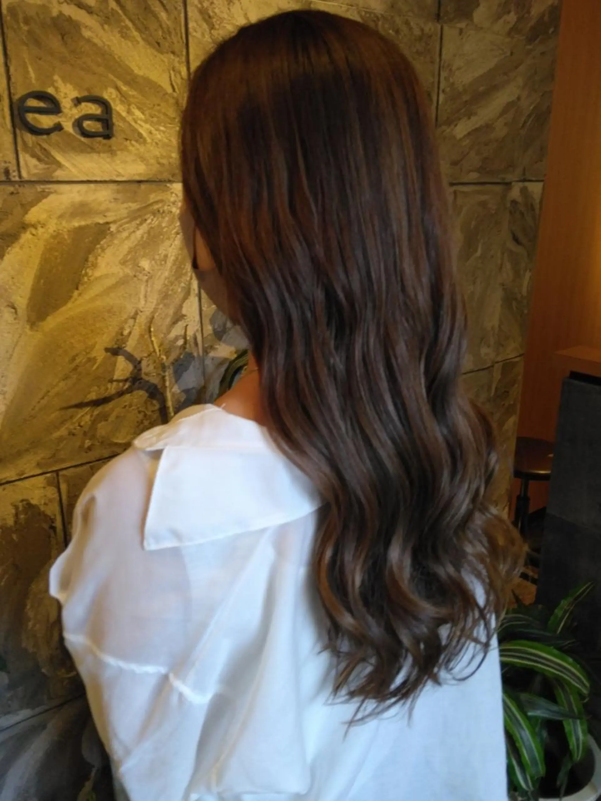 ロング カット ヘアカラー トリートメント ヘッドスパ Crea所属・清水 旭美のヘアスタイル