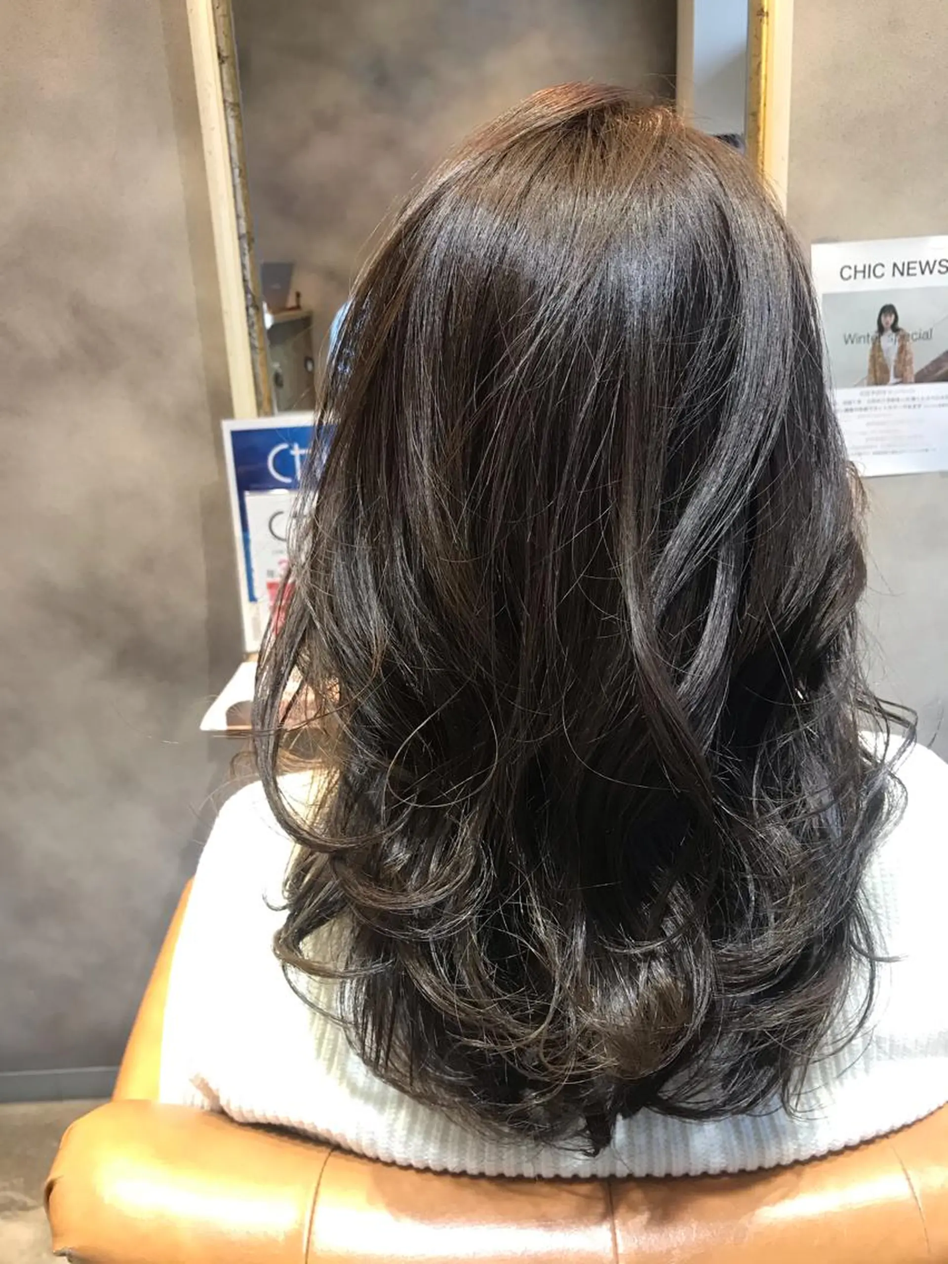 セミロング カット ヘアカラー トリートメント ヘアセット channel 大澤俊文のヘアスタイル