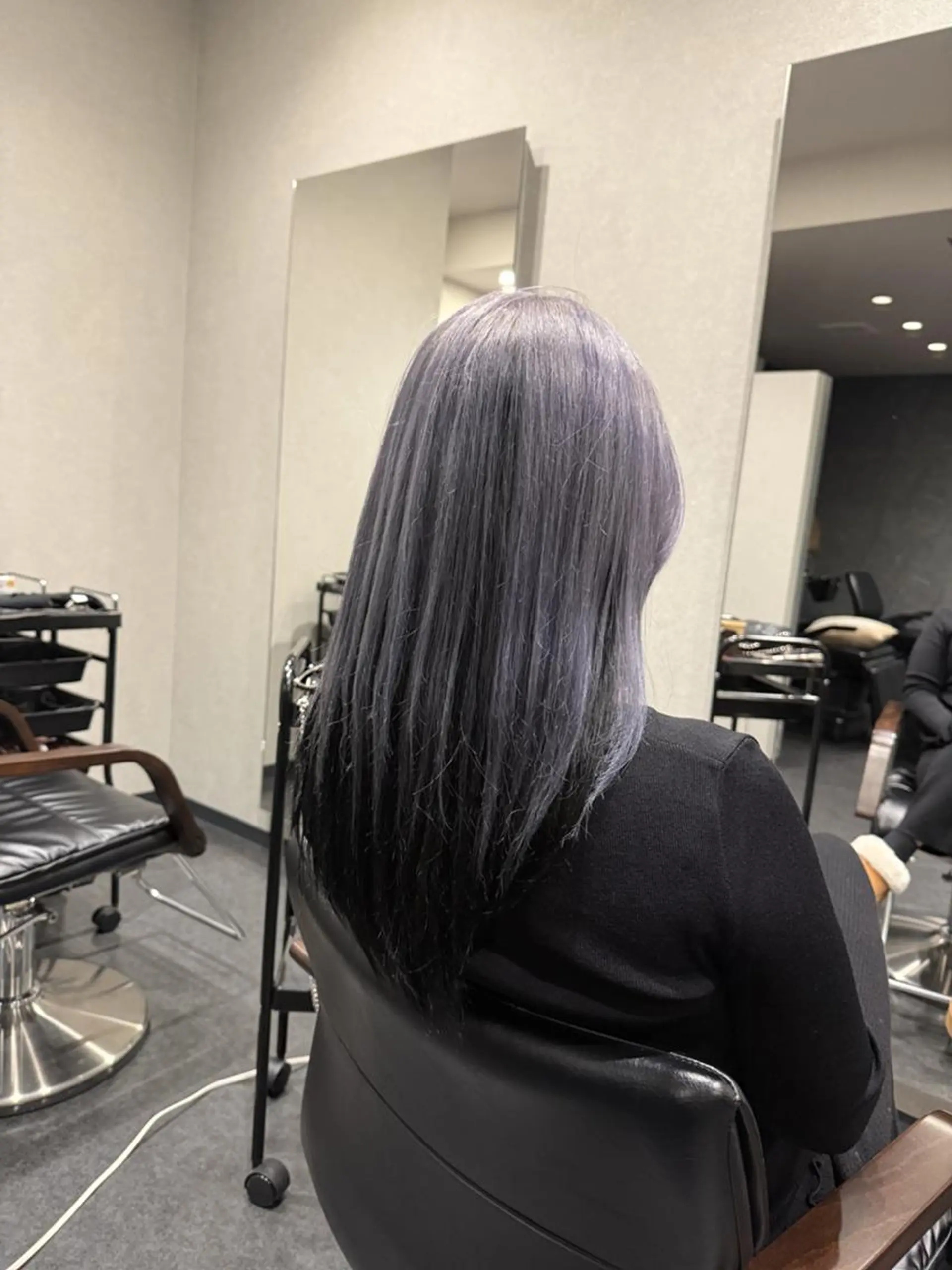 セミロング 髪質改善⚡️カラー 🍀武久 誠🍀のヘアスタイル