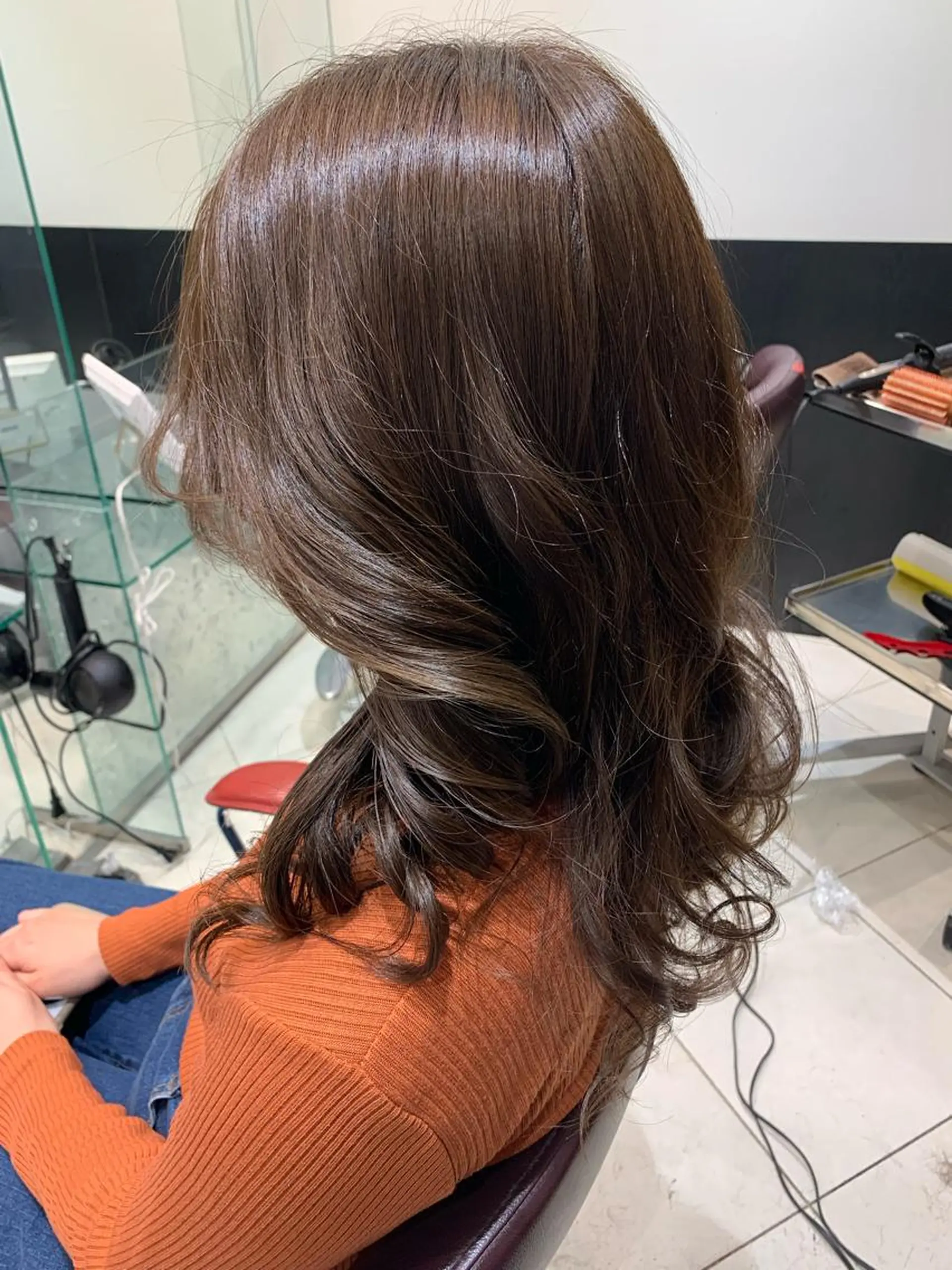 ロング カット ヘアカラー トリートメント ヘアセット ✨上村 潤平✨メンズヘア✨のヘアスタイル