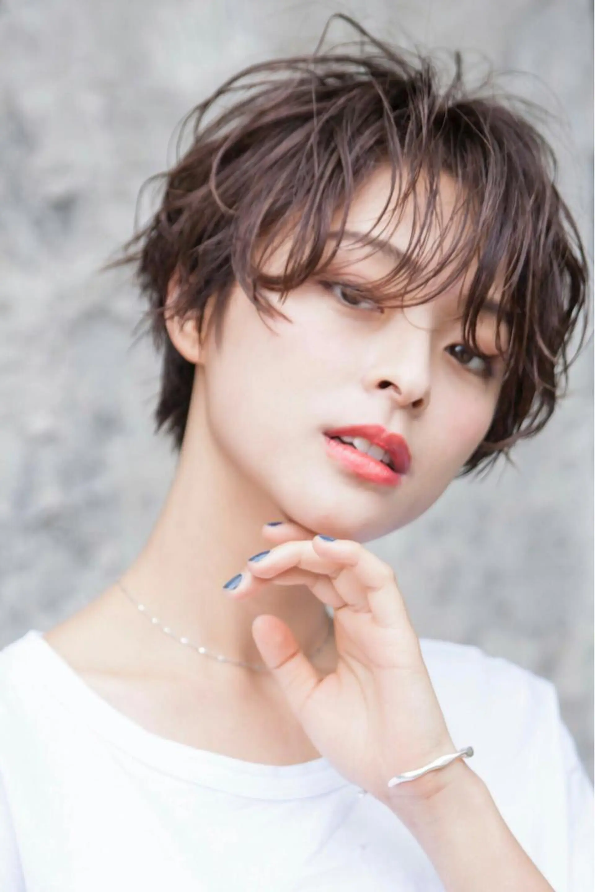 ショート カラー パーマ ハンサムショート ショートヘア ☕️ベージュカラー 内藤光哉☕️のヘアスタイル