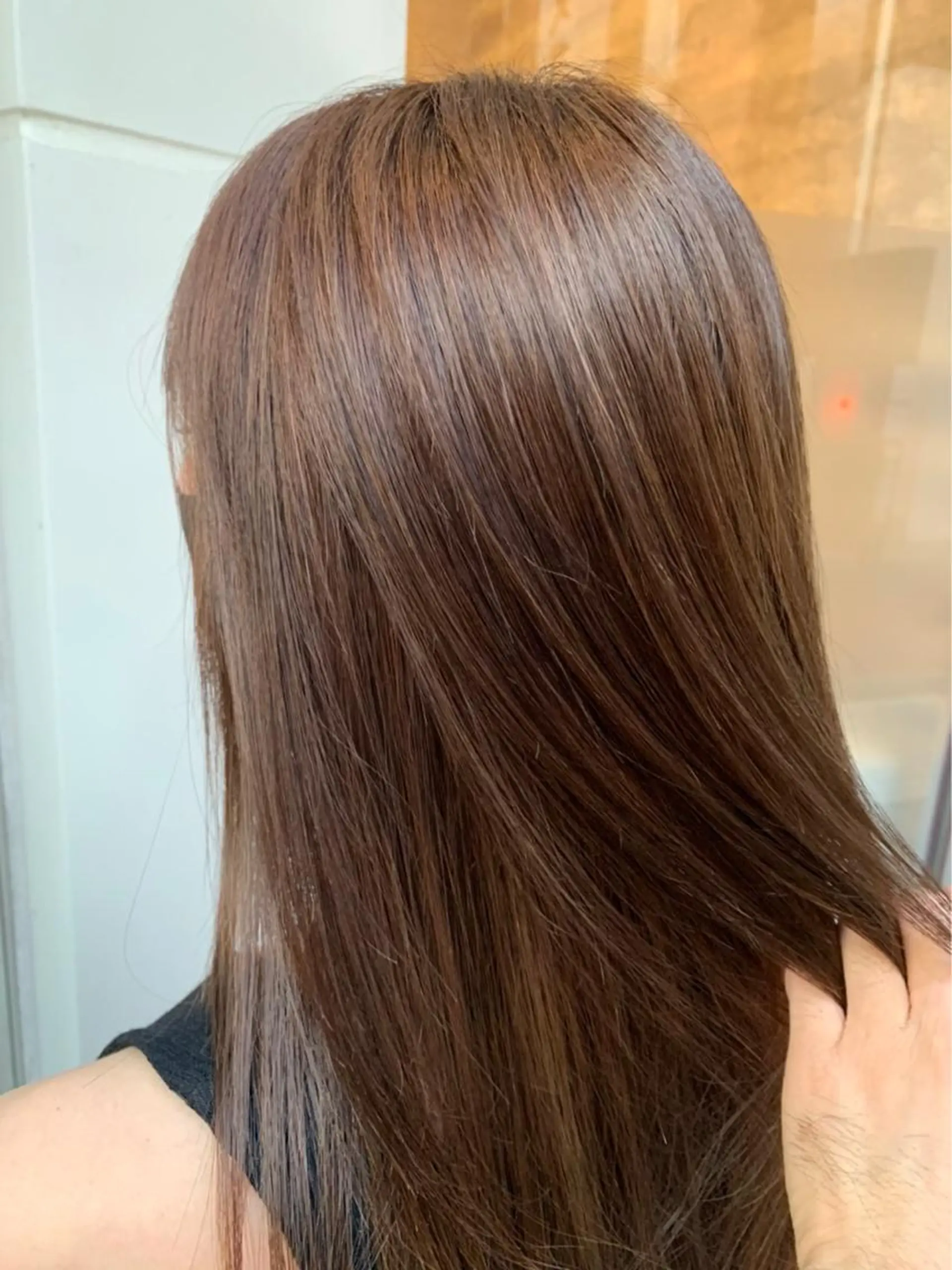 セミロング カラー ベージュカラー ブラウンカラー 🫟Blanco🫟 Color&Careのヘアスタイル