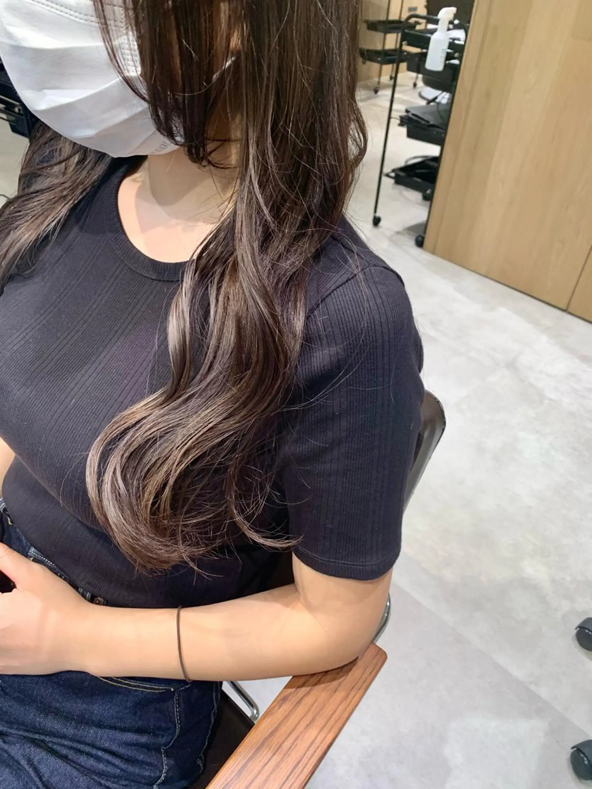 ロング カラー natsu fujinoのヘアスタイル