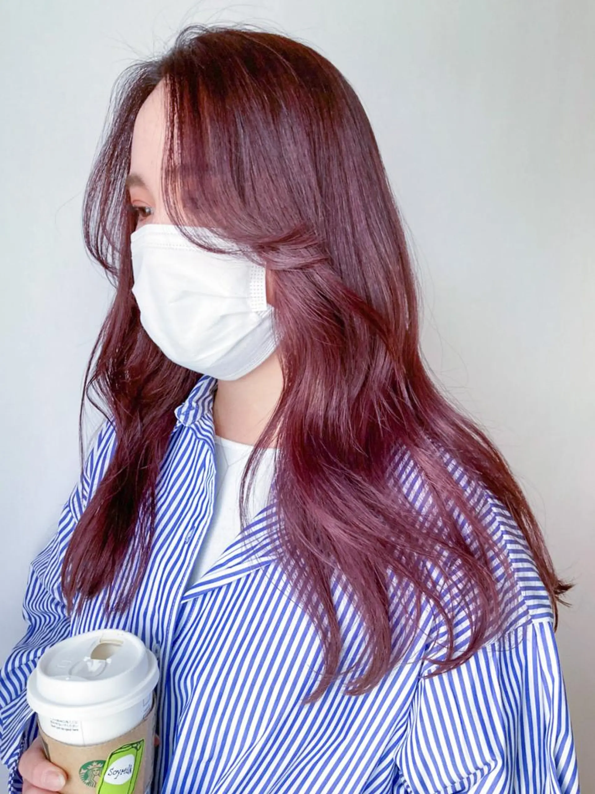 セミロング カット ヘアカラー トリートメント ITbyALBUM 藤沢店のヘアスタイル