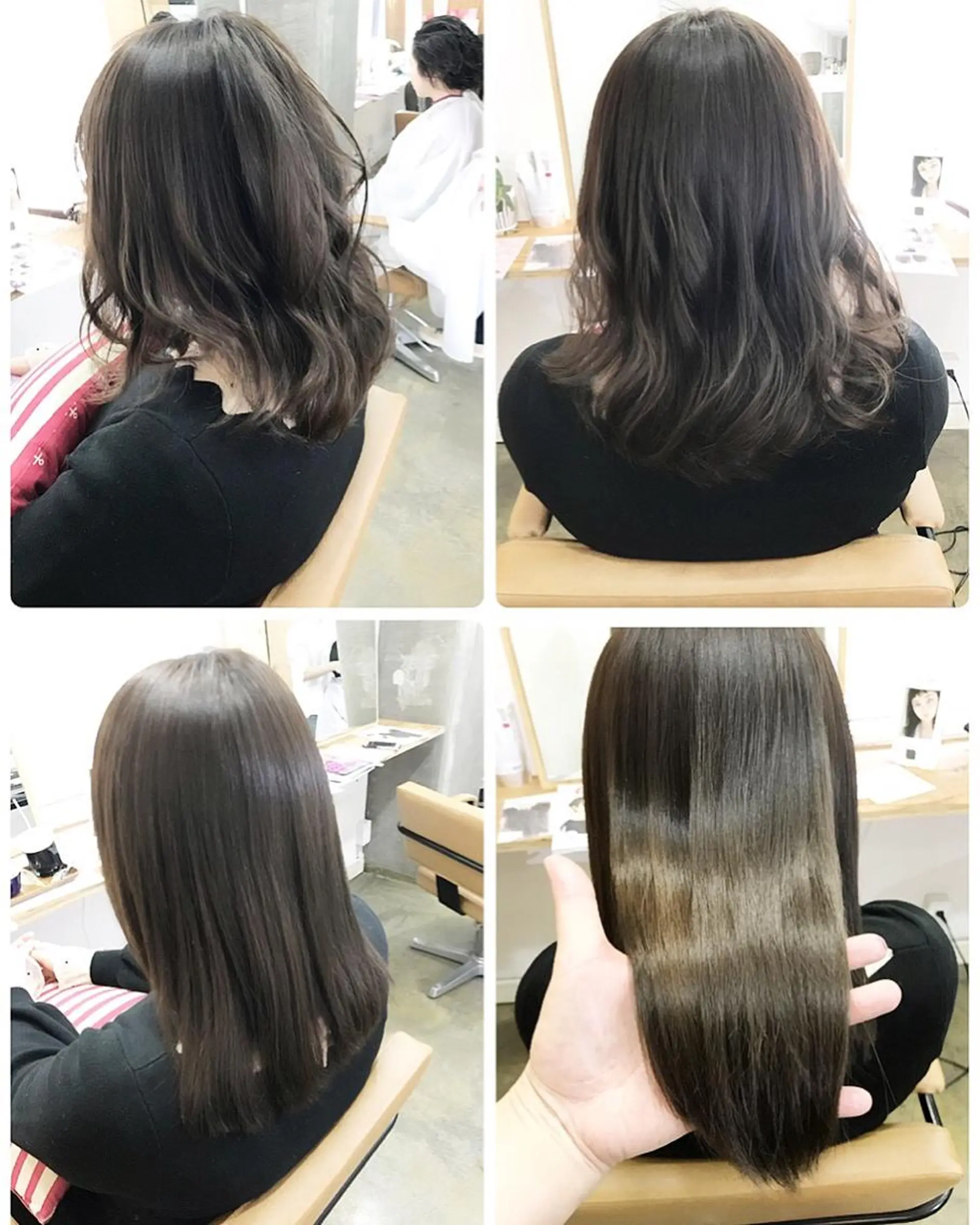 セミロング カラー カット ヘアカラー トリートメント 💎髪質改善💎 デザイナーshinのヘアスタイル