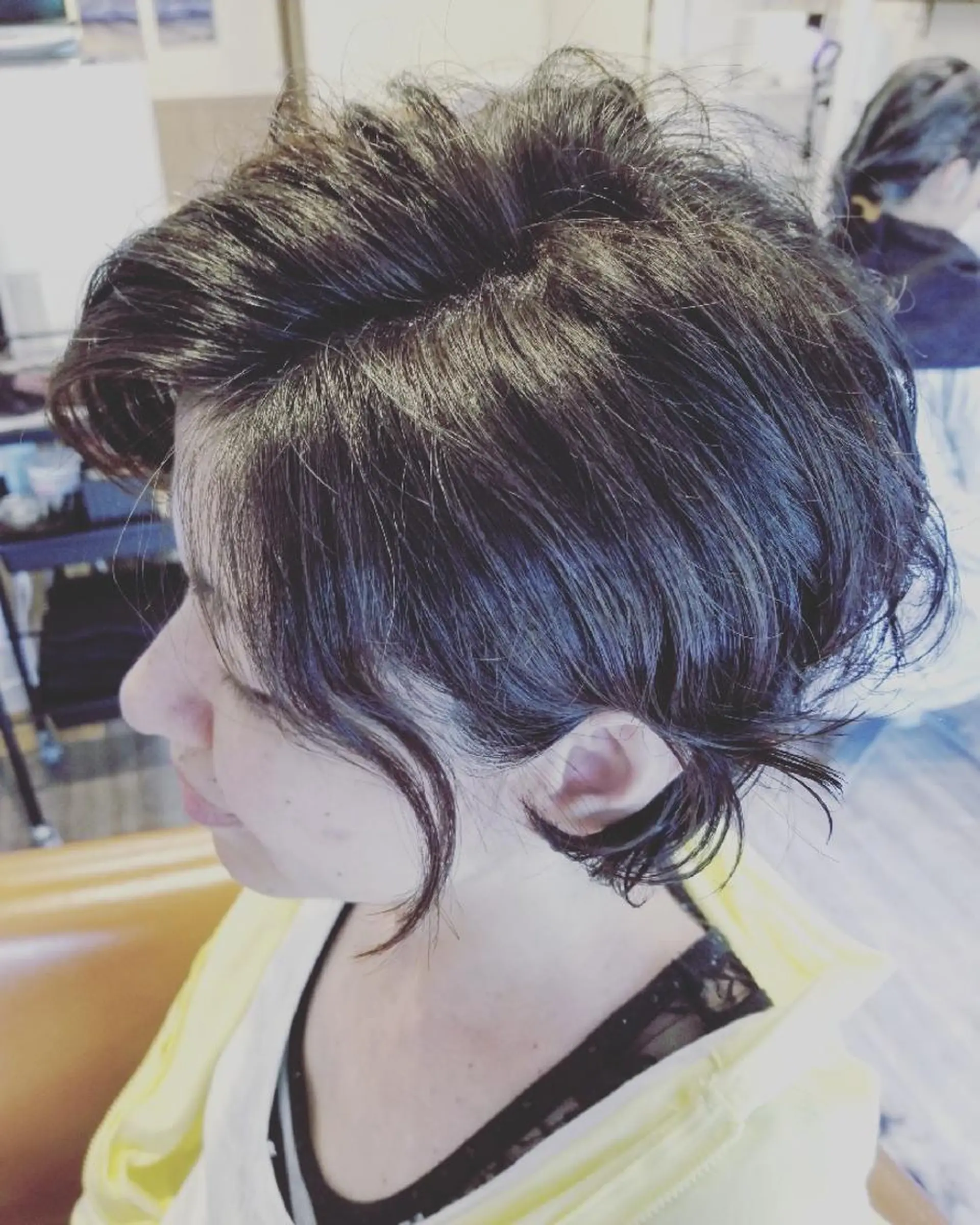 ショート パーマ カラー アディクシーカラー 外国人風カラー spa hair  ark 富井直美のヘアスタイル