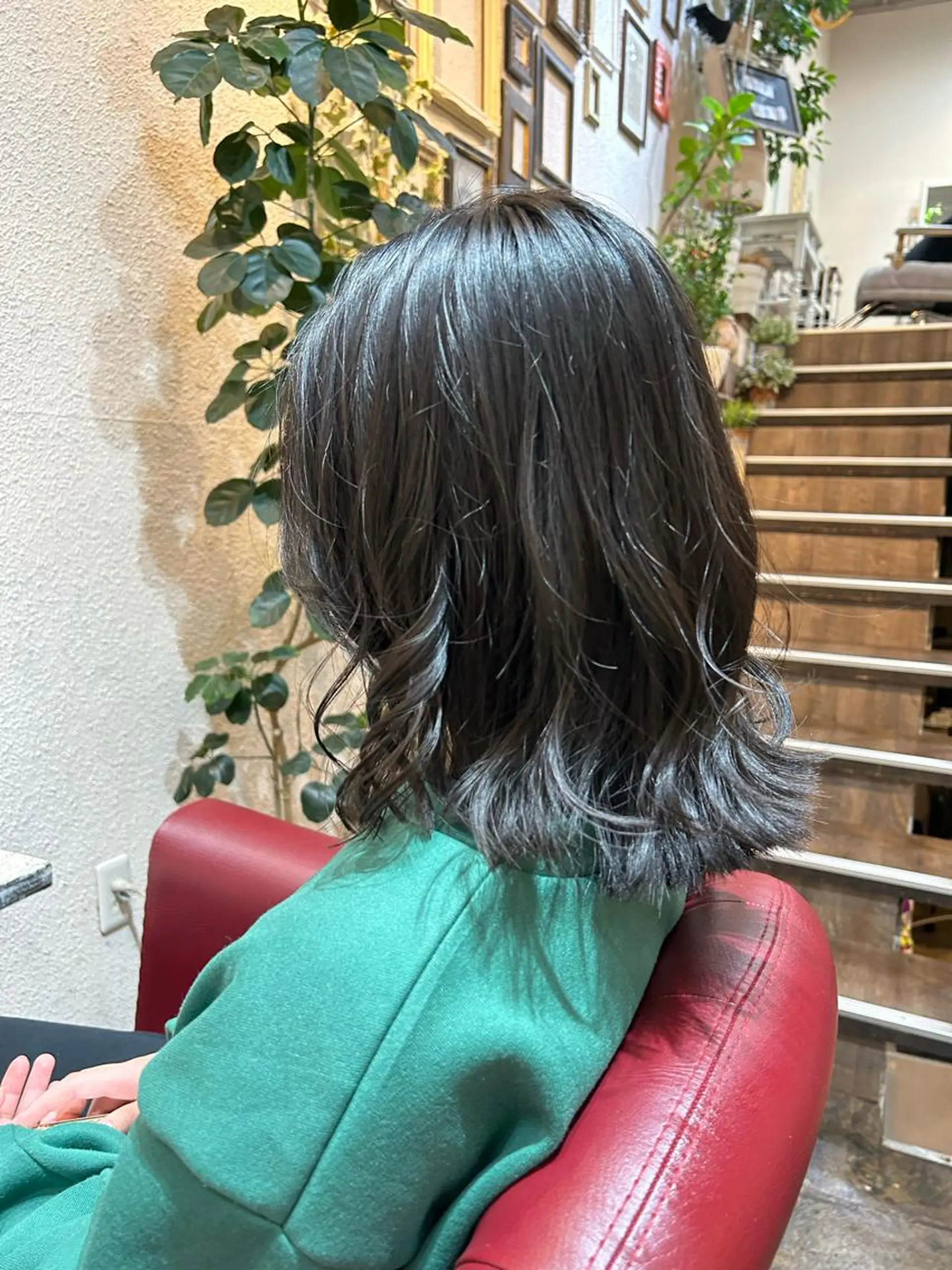 ミディアム 佐藤 良祐のヘアスタイル