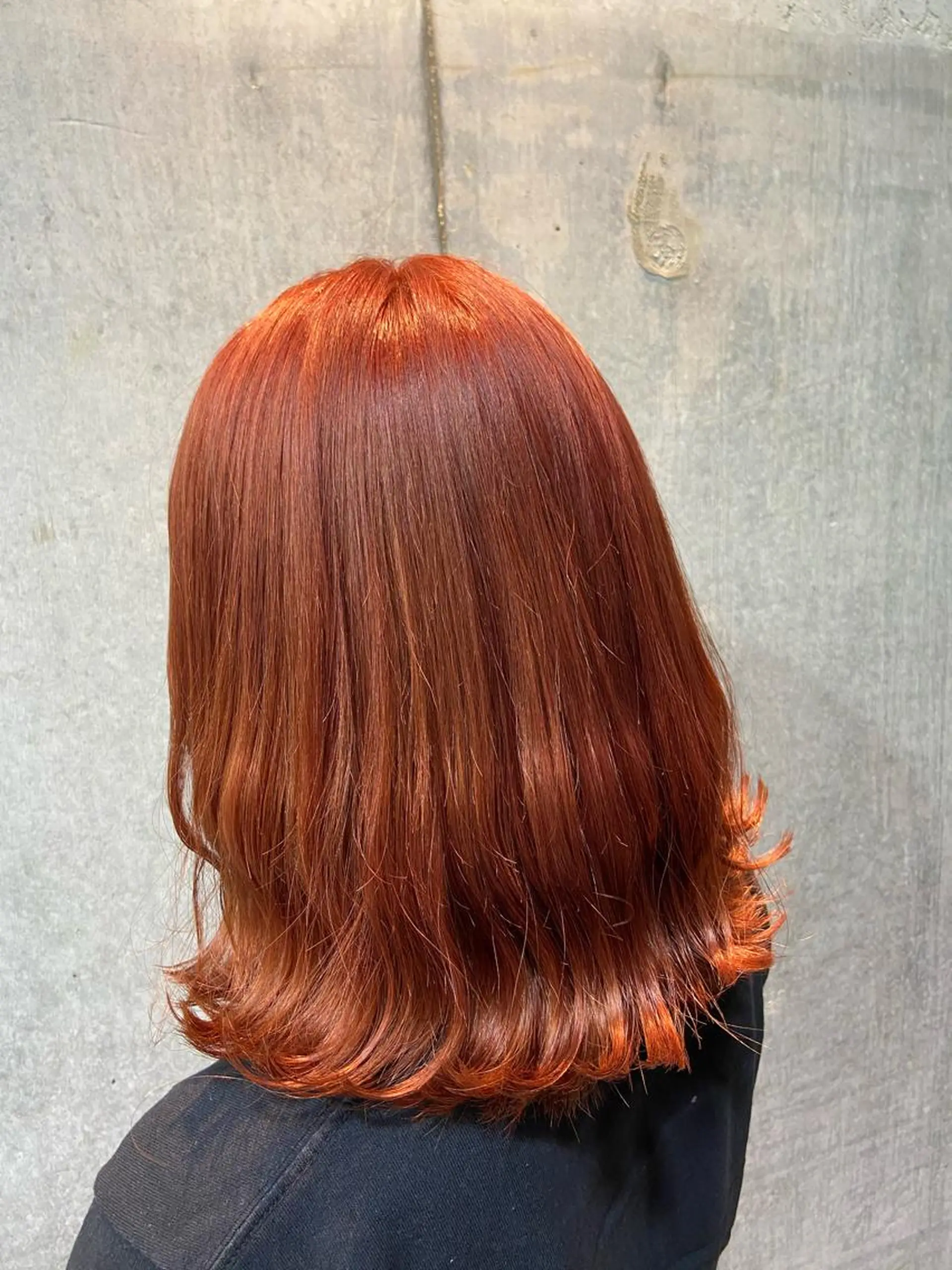 ミディアム カラー 暗髪/艶髪/Ono .のヘアスタイル