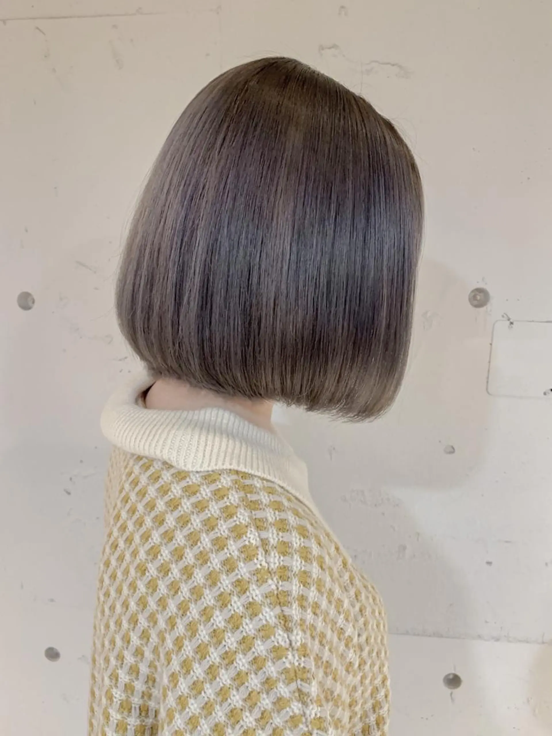 ショート カラー ヘアアレンジ ヘアカラー トリートメント yuka .のヘアスタイル