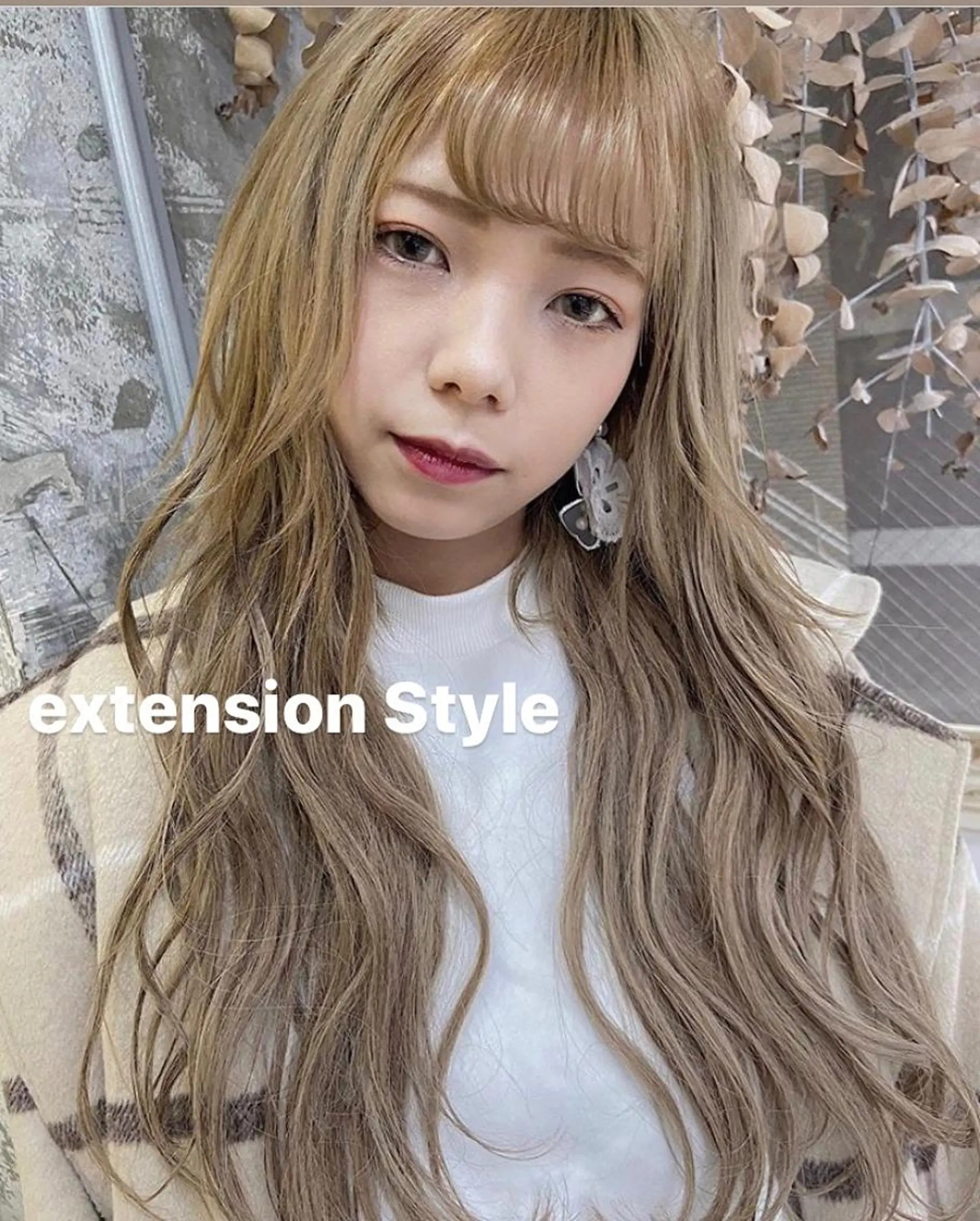 セミロング エクステ エクステ Pia hair Design Yakuin所属・松尾太樹 【pia】福岡美容室のヘアスタイル