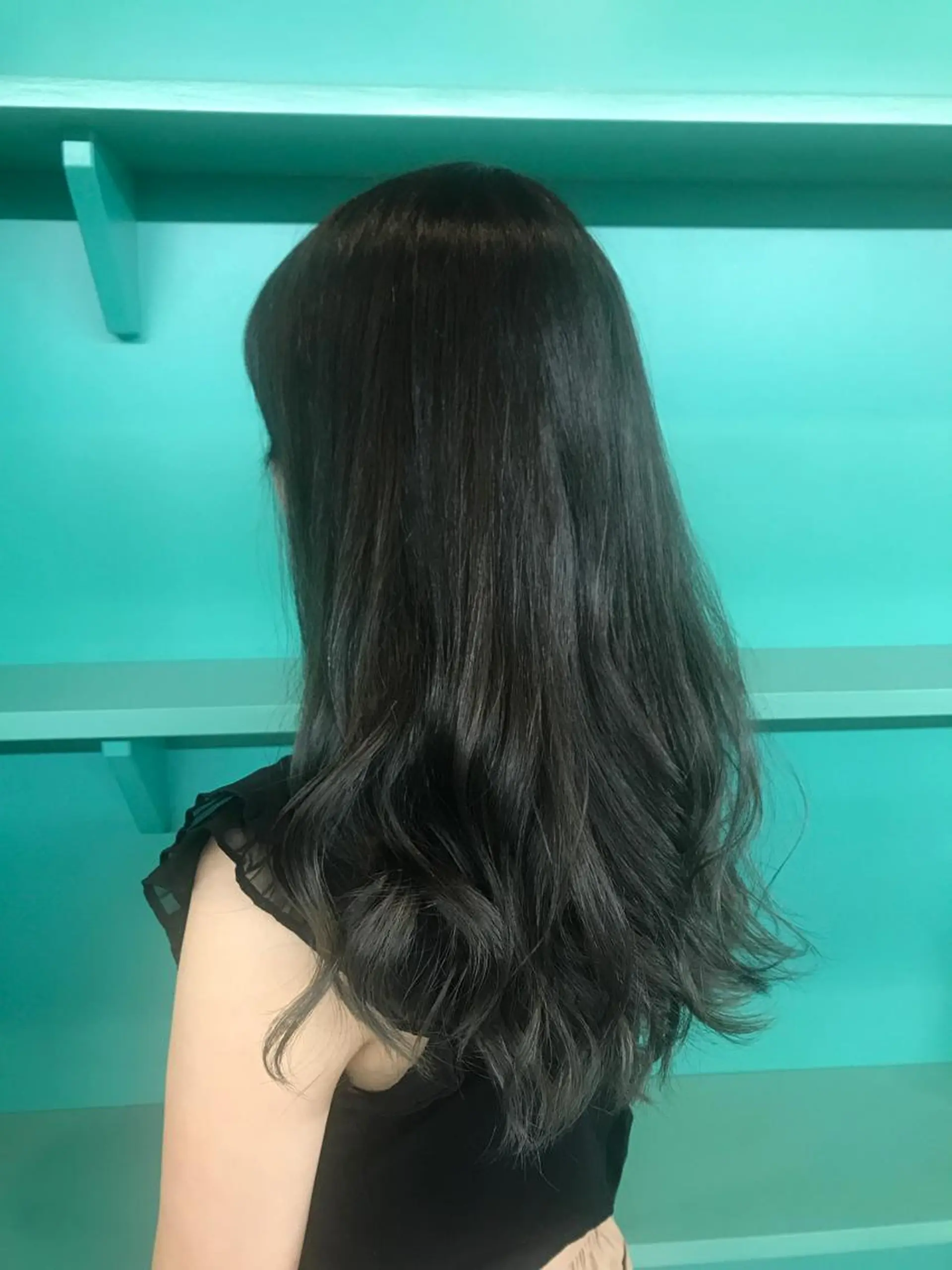 ミディアム カラー sharesalon セキケイタのヘアスタイル