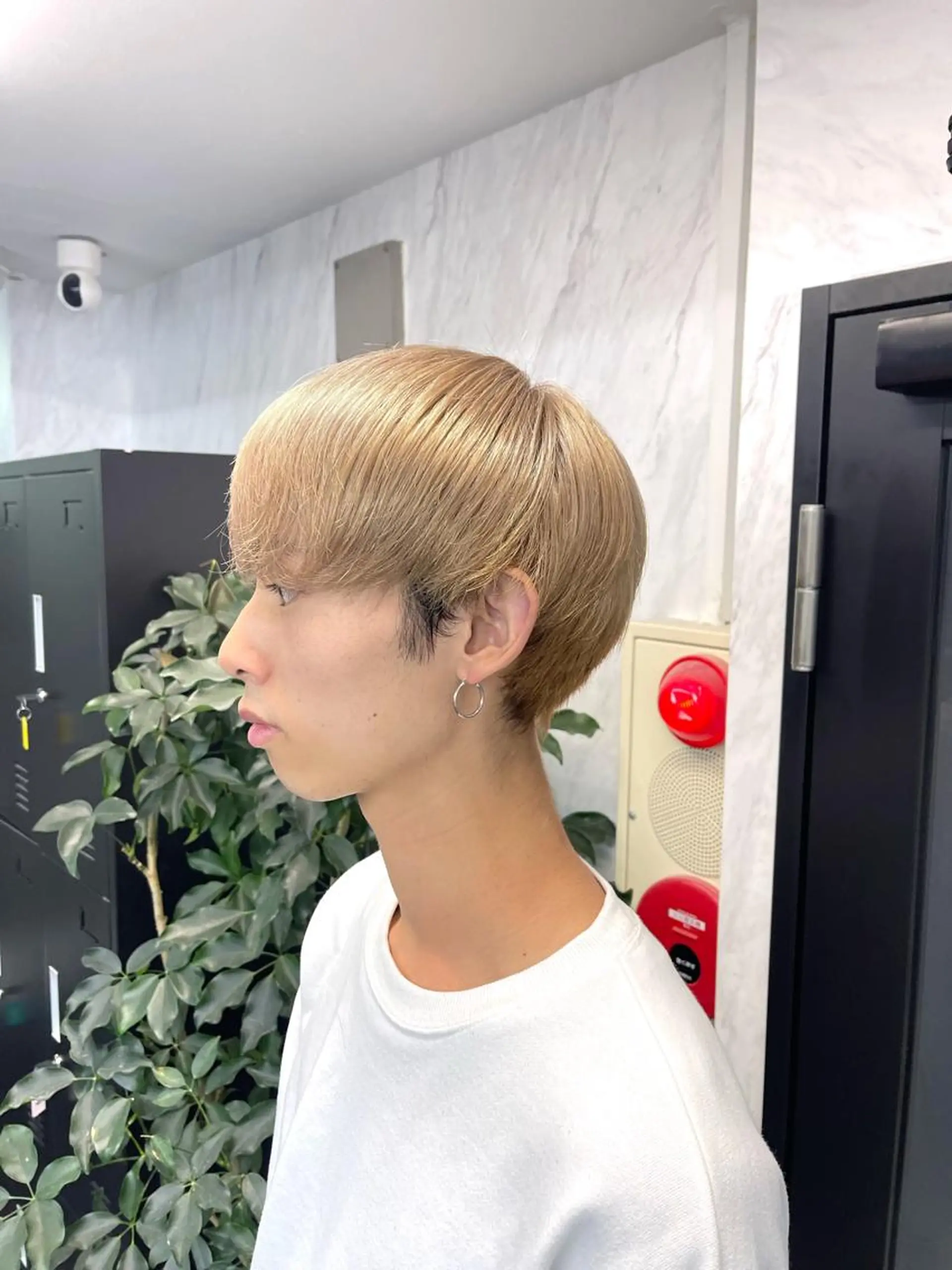 カラー メンズ 髪質改善/堀江 ケアカラーtoshiのヘアスタイル