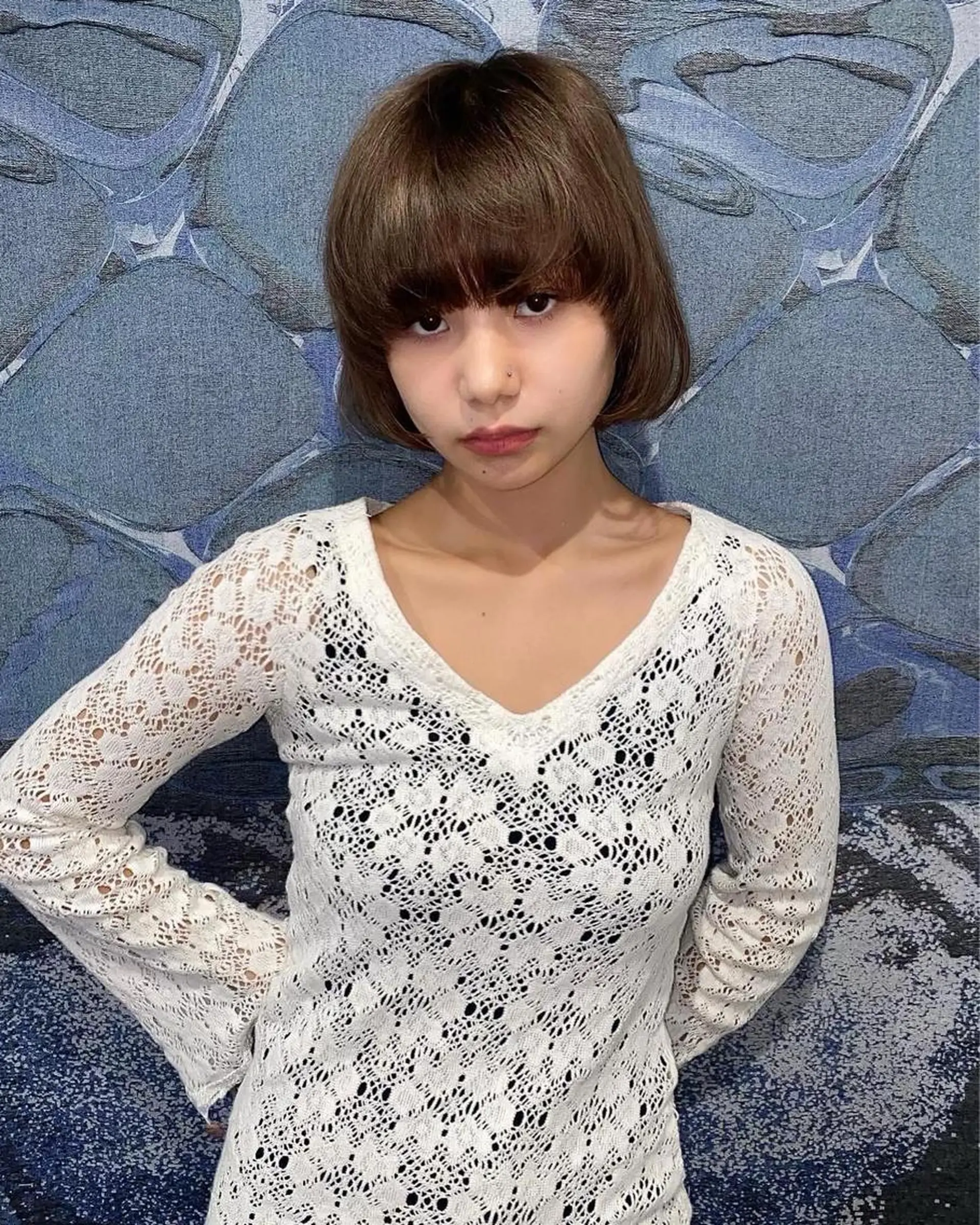 ショート カラー ヘアアレンジ ボブ 撮影モデル募集 🦋soemikaのヘアスタイル