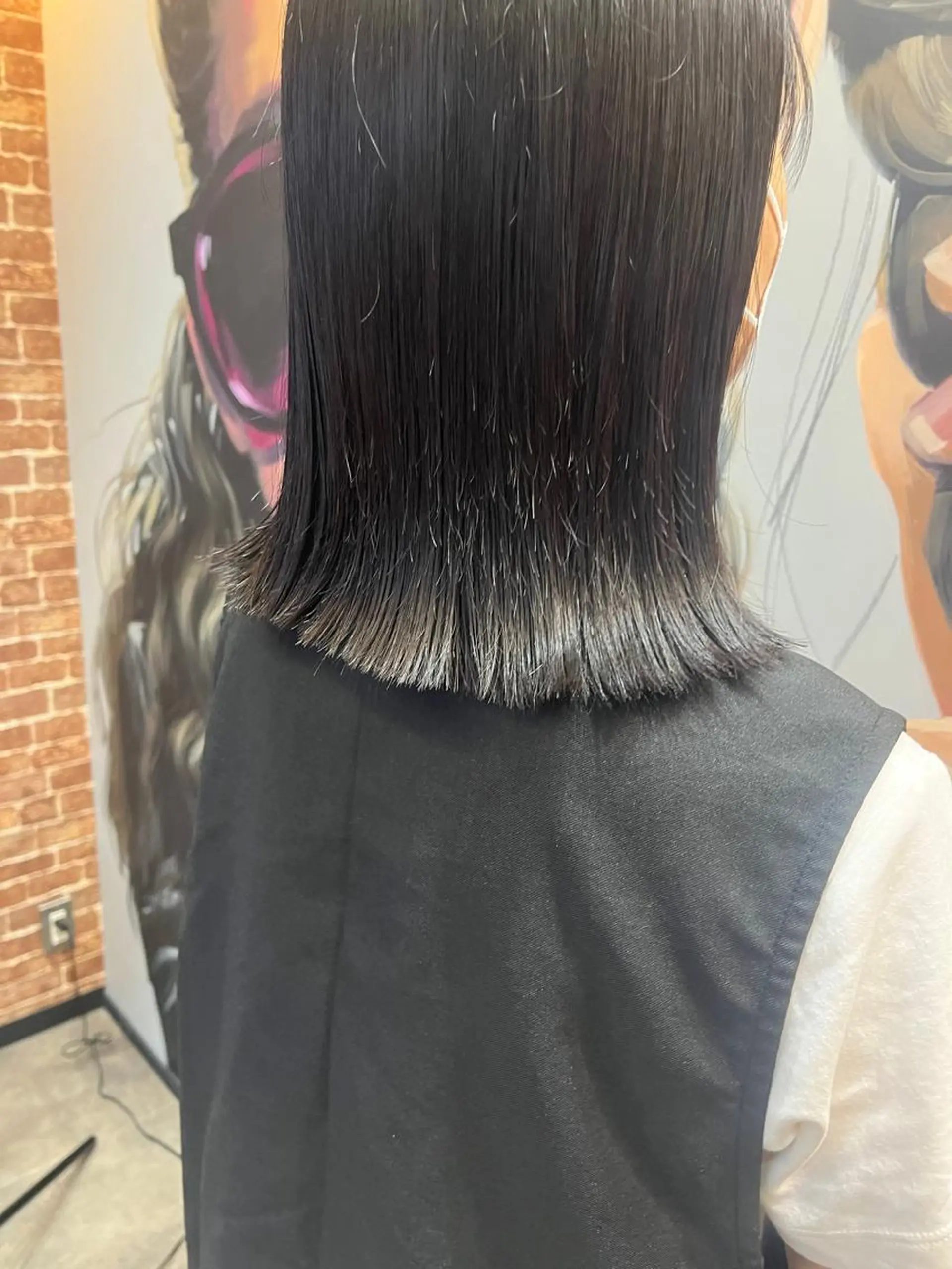 ミディアム カラー パーマ ヘアアレンジ メンズ キッズ ネイル マツエク・マツパ アイブロウ ミディアムパーマ メンズパーマ ブラウンカラー ケアカラー 透明感カラー カット 久木原 ゆりのヘアスタイル