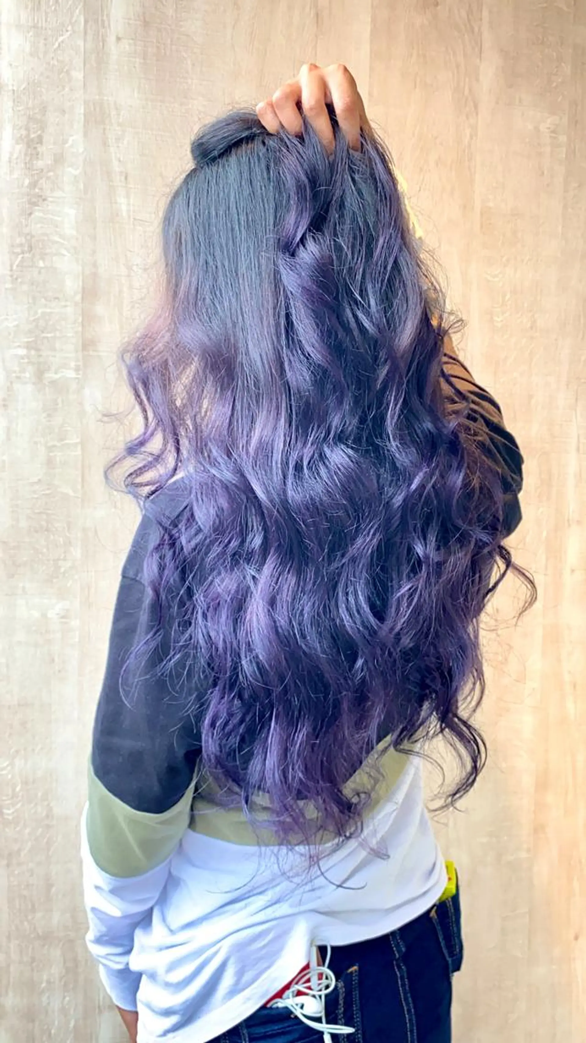 ロング カラー 透明感カラーブリーチ 🌼シゲモトアヤ🌼のヘアスタイル