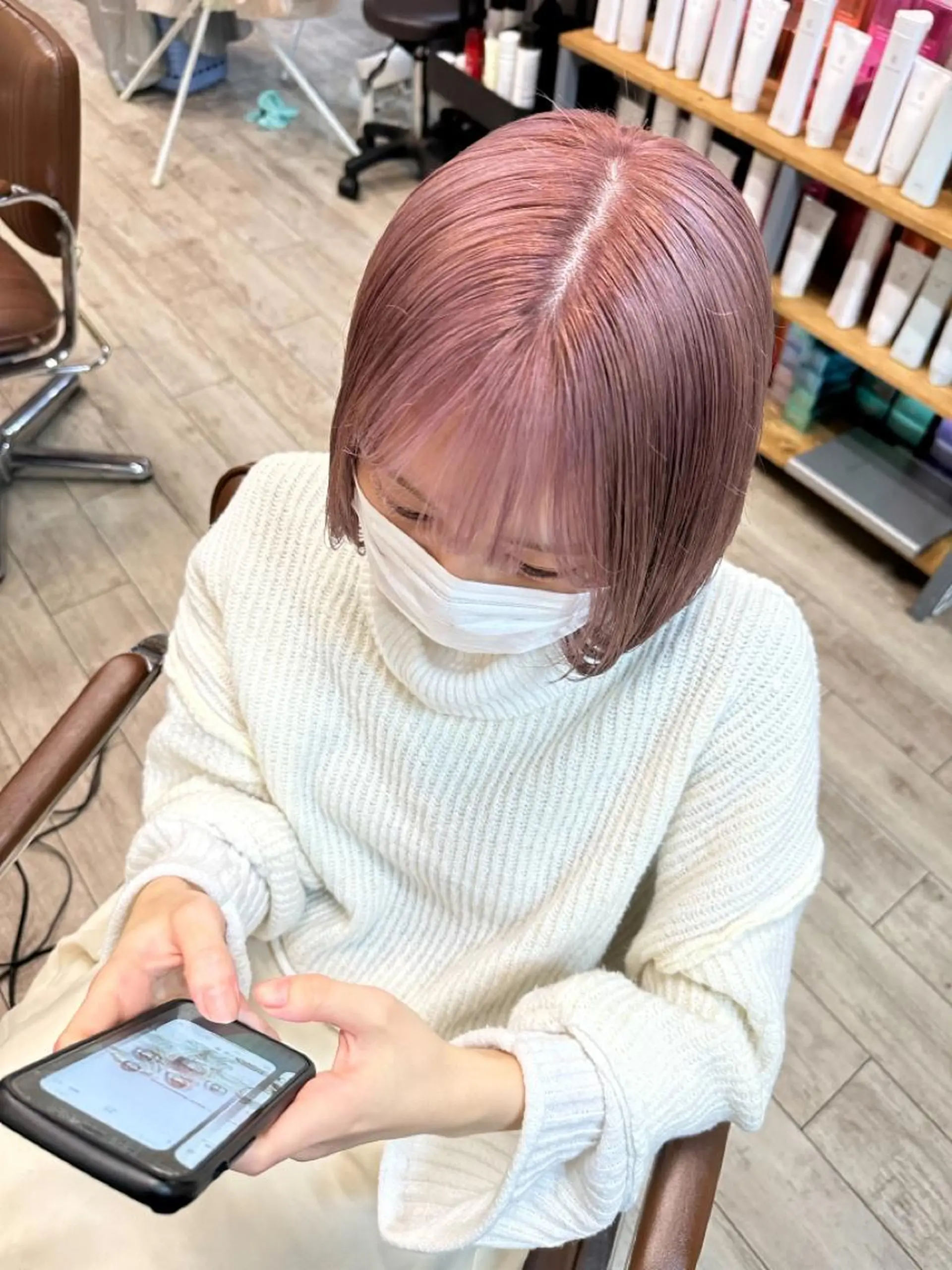 ミディアム カラー 🫧ヒシダアキ taboo.i🫧のヘアスタイル