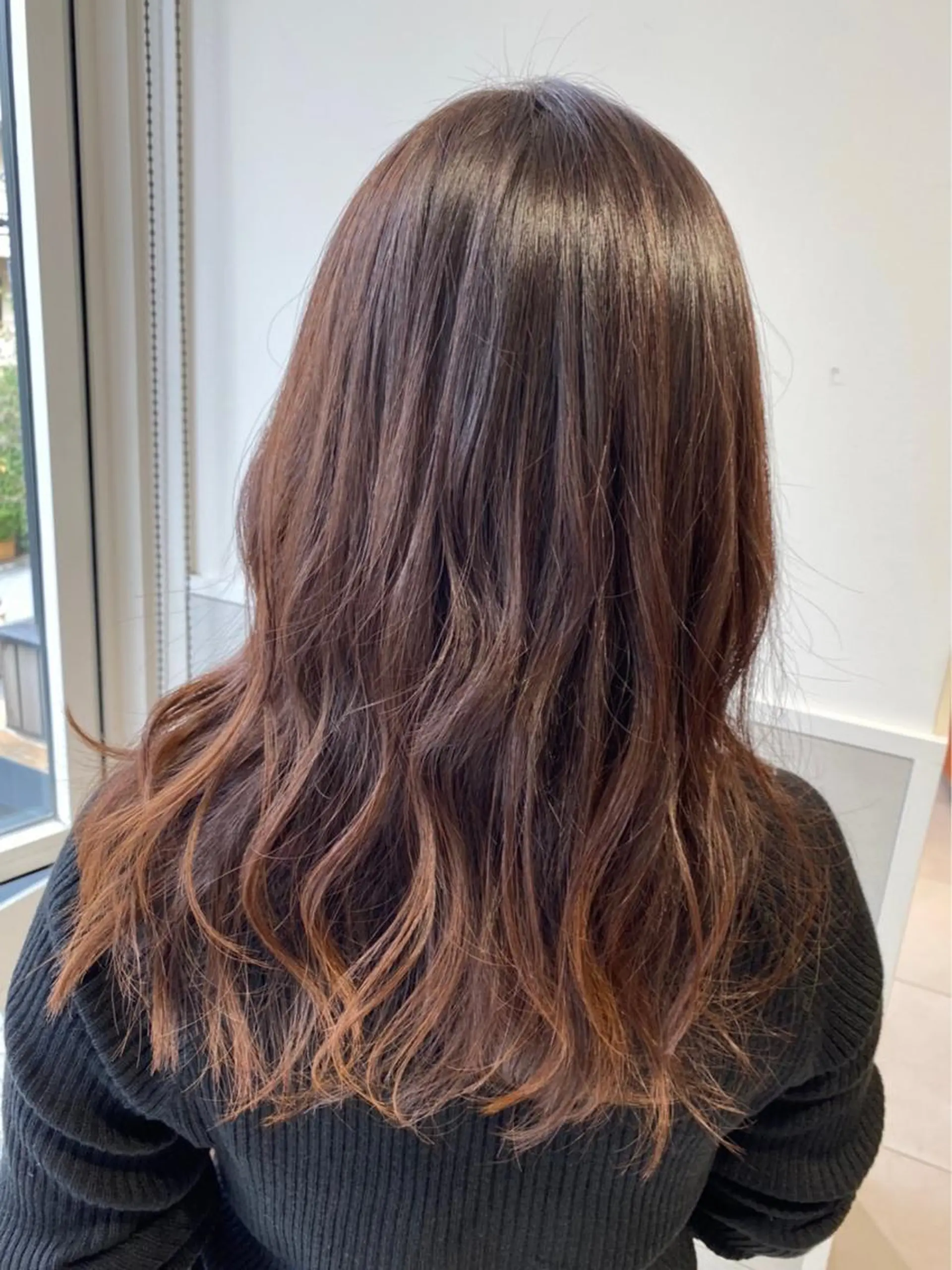 ロング カラー パーマ ヘアアレンジ メンズパーマの巨匠 鈴木純のヘアスタイル