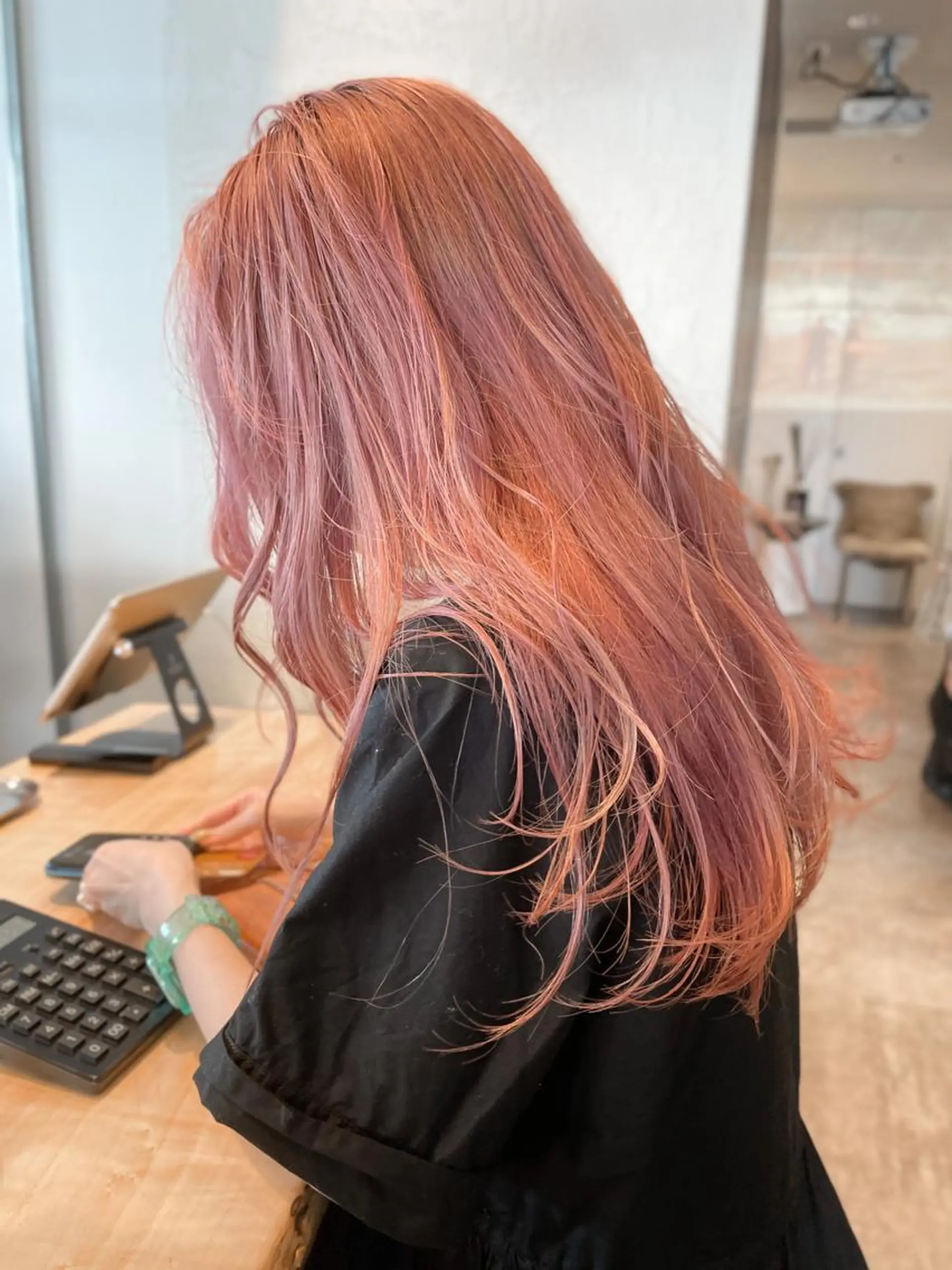 ミディアム カラー 韓国ヘア 店長NEGIのヘアスタイル