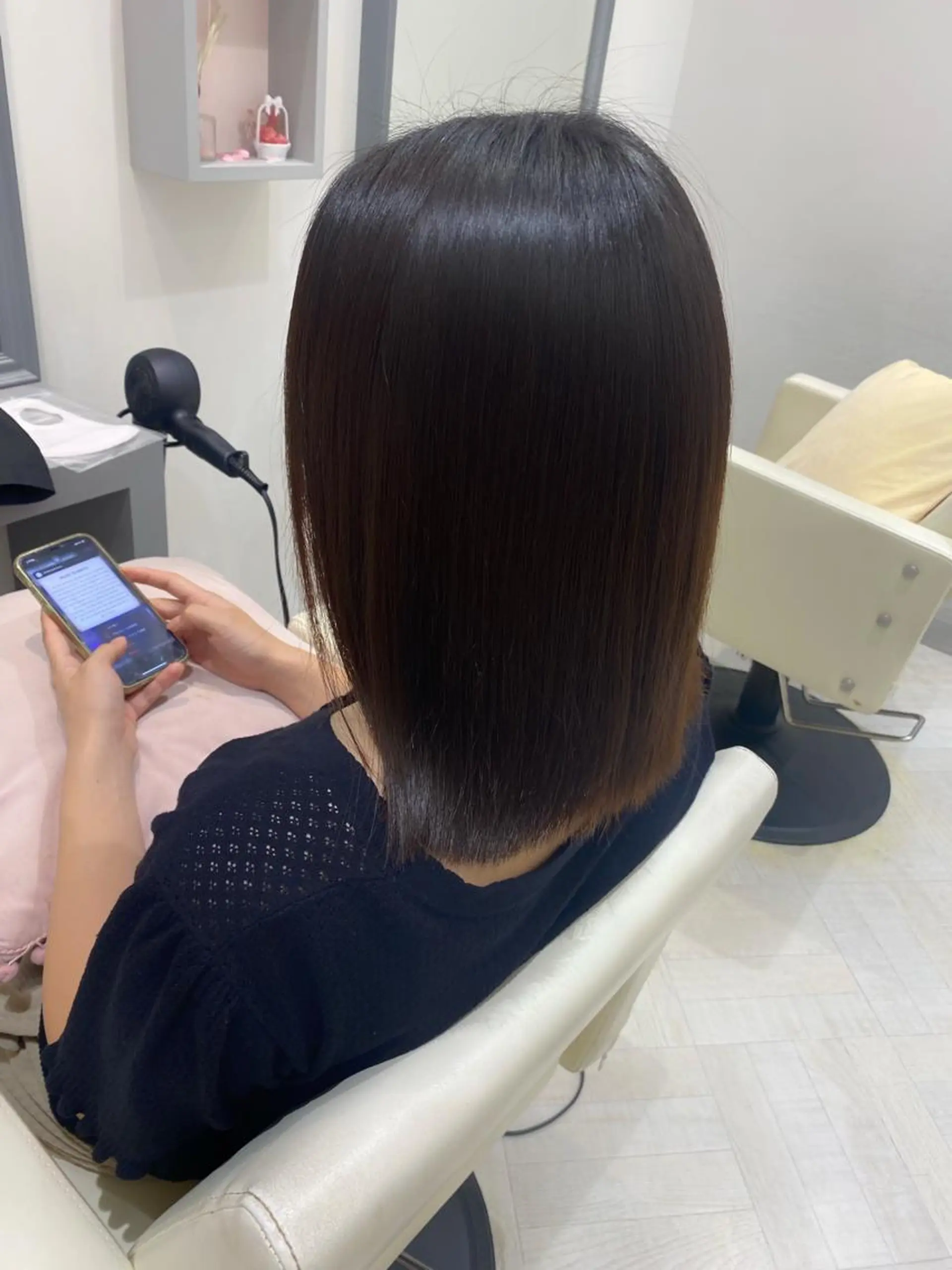 ミディアム カラー パーマ 縮毛矯正 ストレートパーマ mako︴ Euphoriaのヘアスタイル