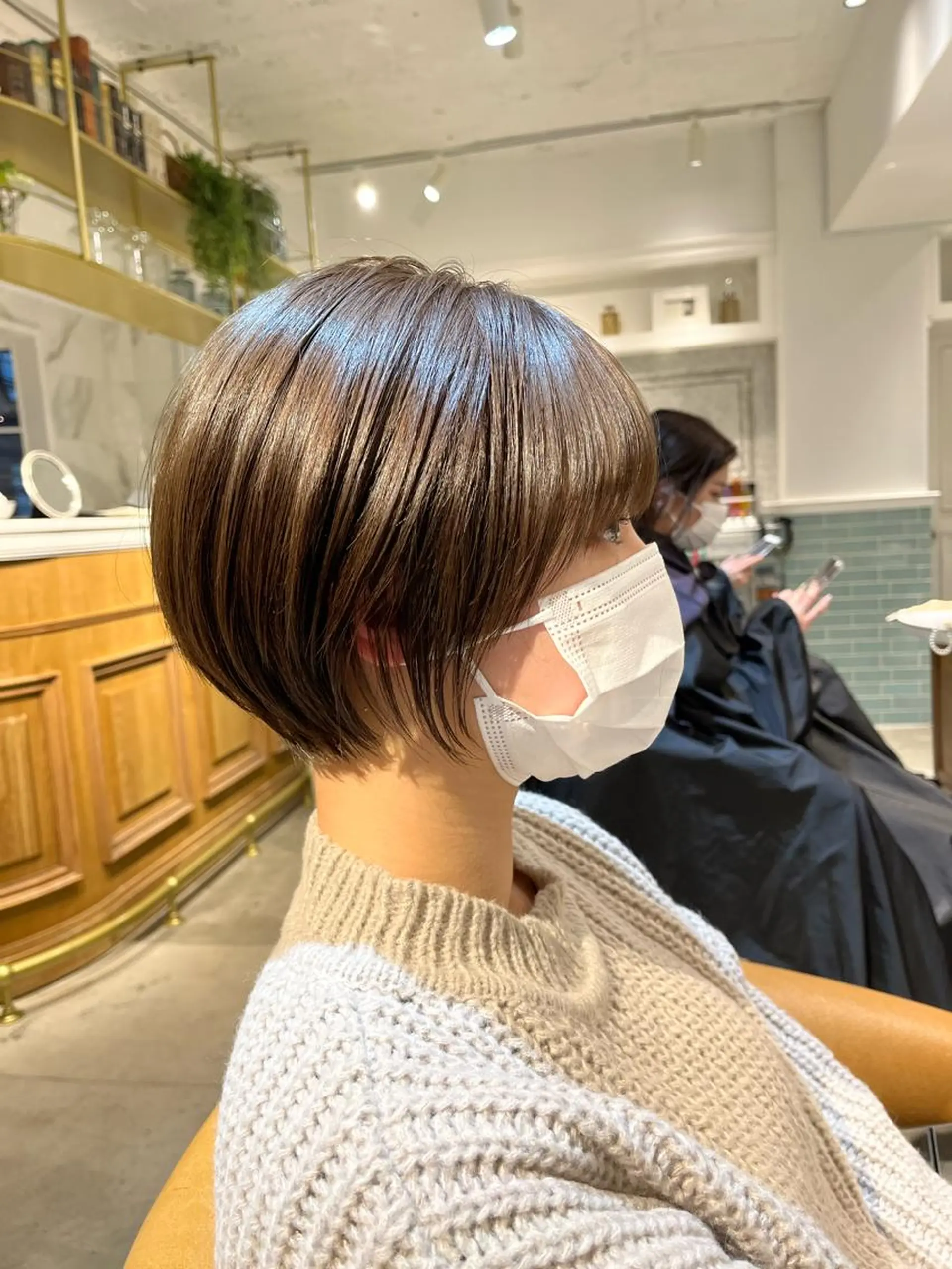ショート 髪質改善レイヤー/ ボブたんの翔太のヘアスタイル