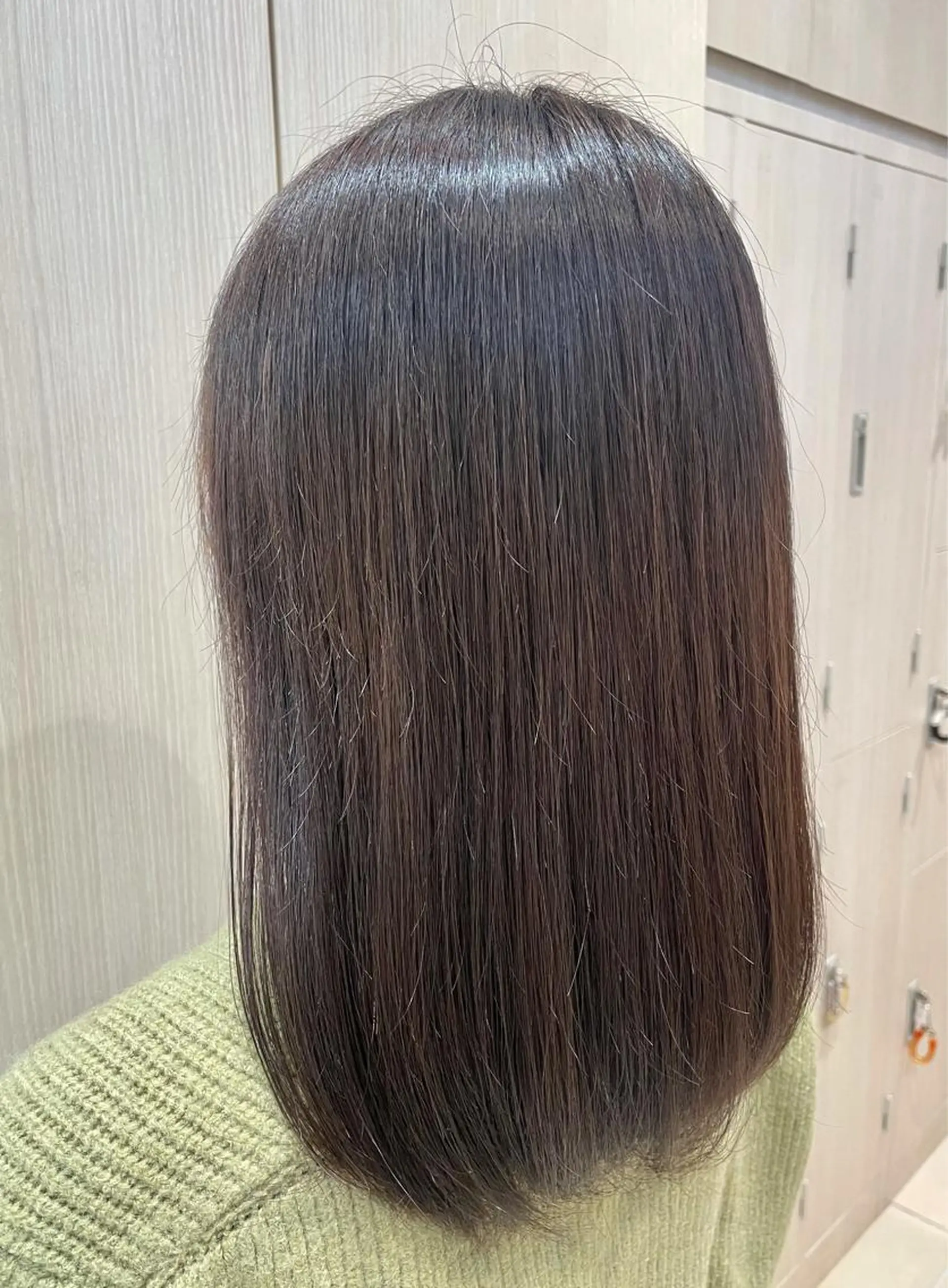 ミディアム カラー 韓国ヘアメイク🎀/ 縮毛矯正✨山本媛香のヘアスタイル