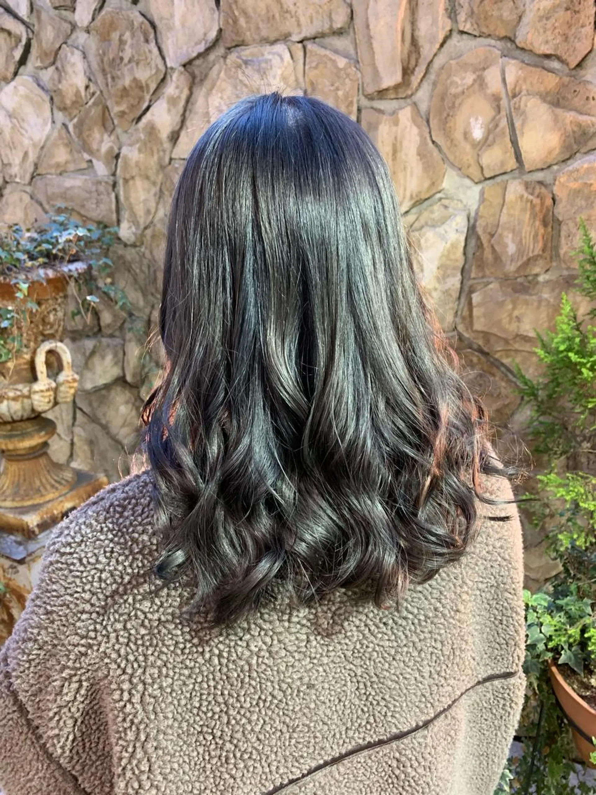 ミディアム トリートメント ササ　ユウキ/パーマ 縮毛矯正/髪質改善のヘアスタイル