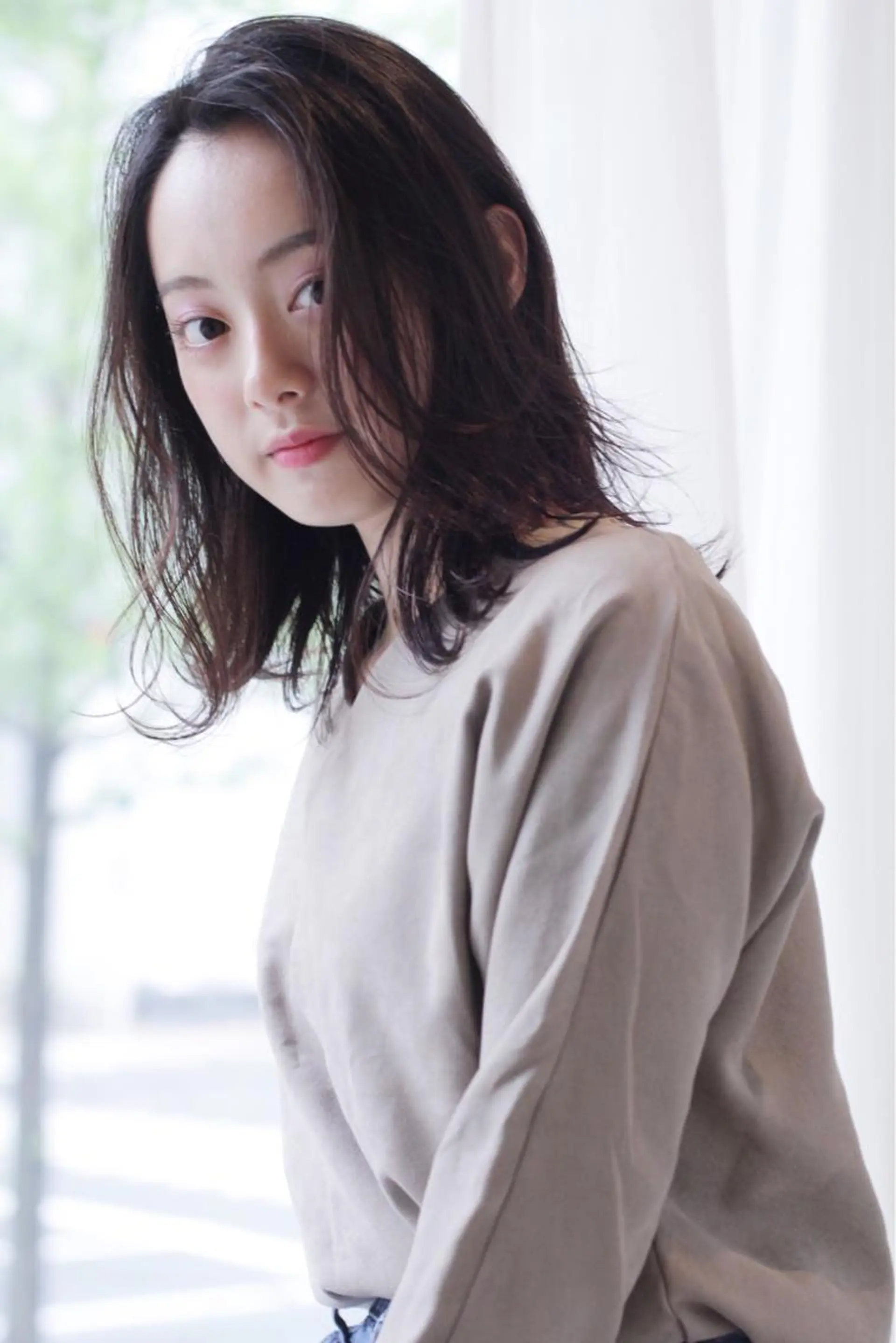 ミディアム カラー ボブ/大人ヘア k-two濱田のヘアスタイル