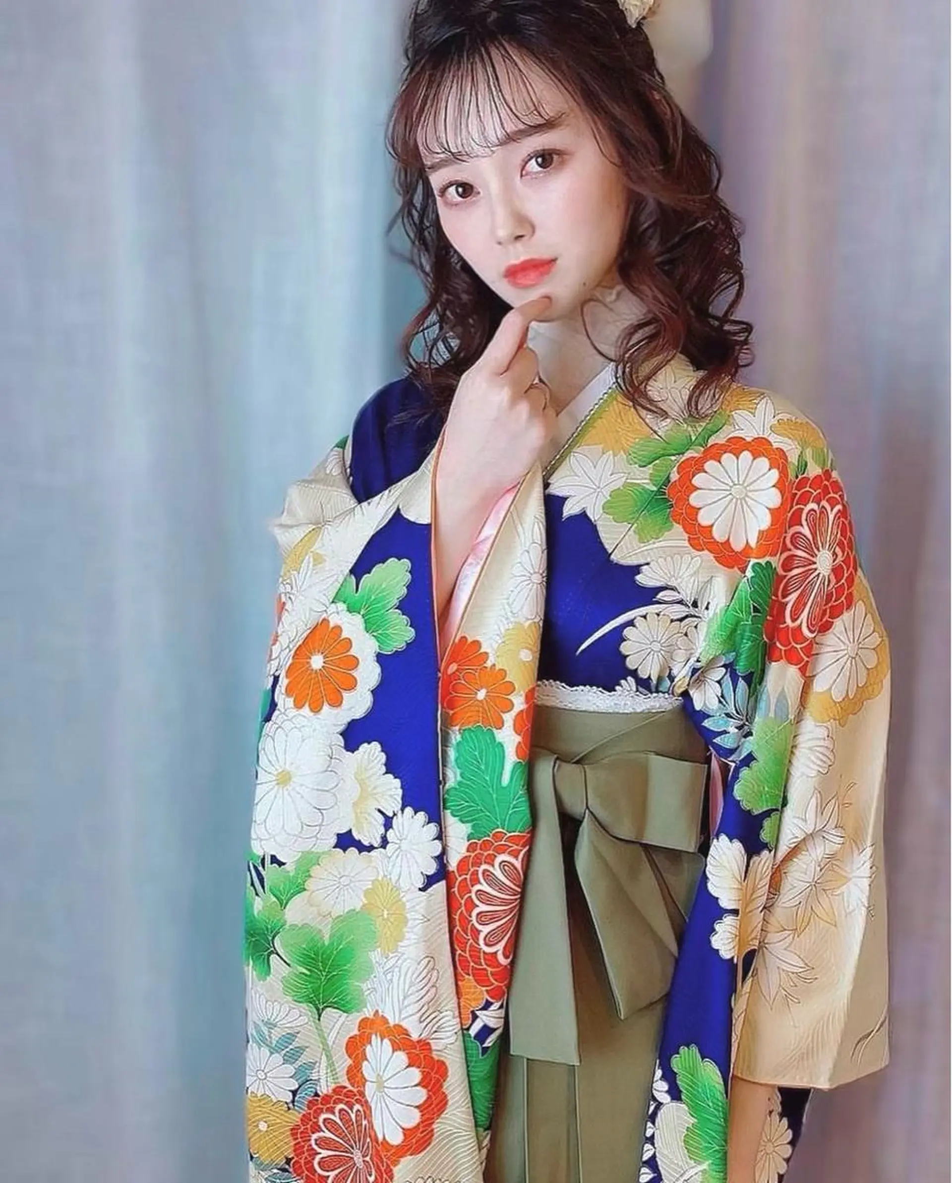 セミロング 《カメレオン》 西田美輝のヘアスタイル