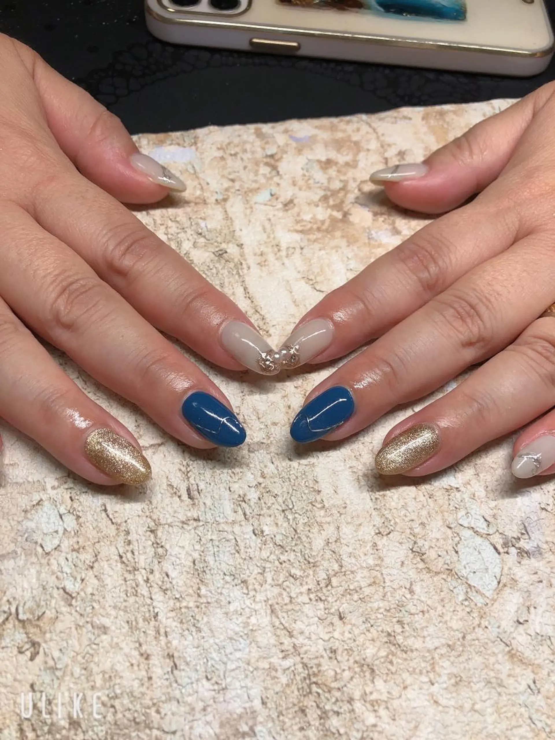 ネイル アートネイル フレンチネイル ジェルネイル グラデーション 韓国ネイル Nail room Bimano所属・Bimano seica♡+°のネイルデザイン