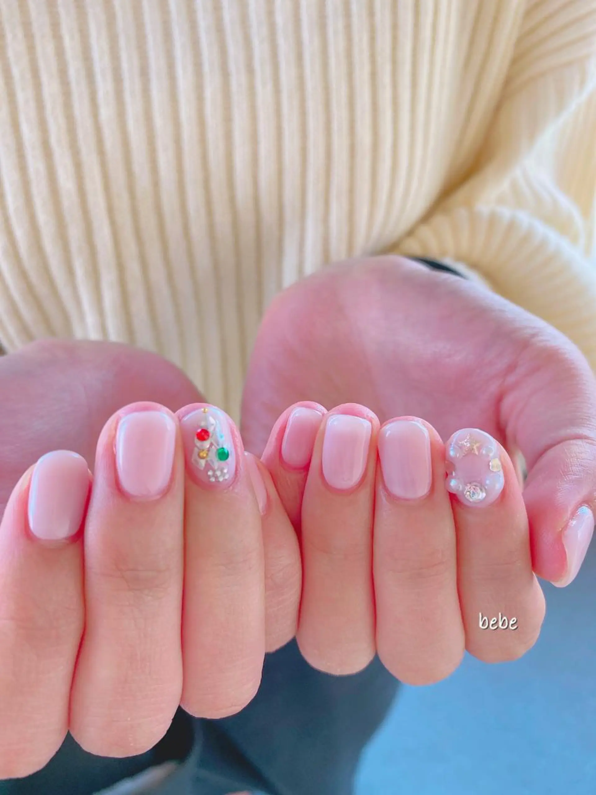 ネイル 冬ネイル クリスマス ハンドネイル Ann nailのネイルデザイン