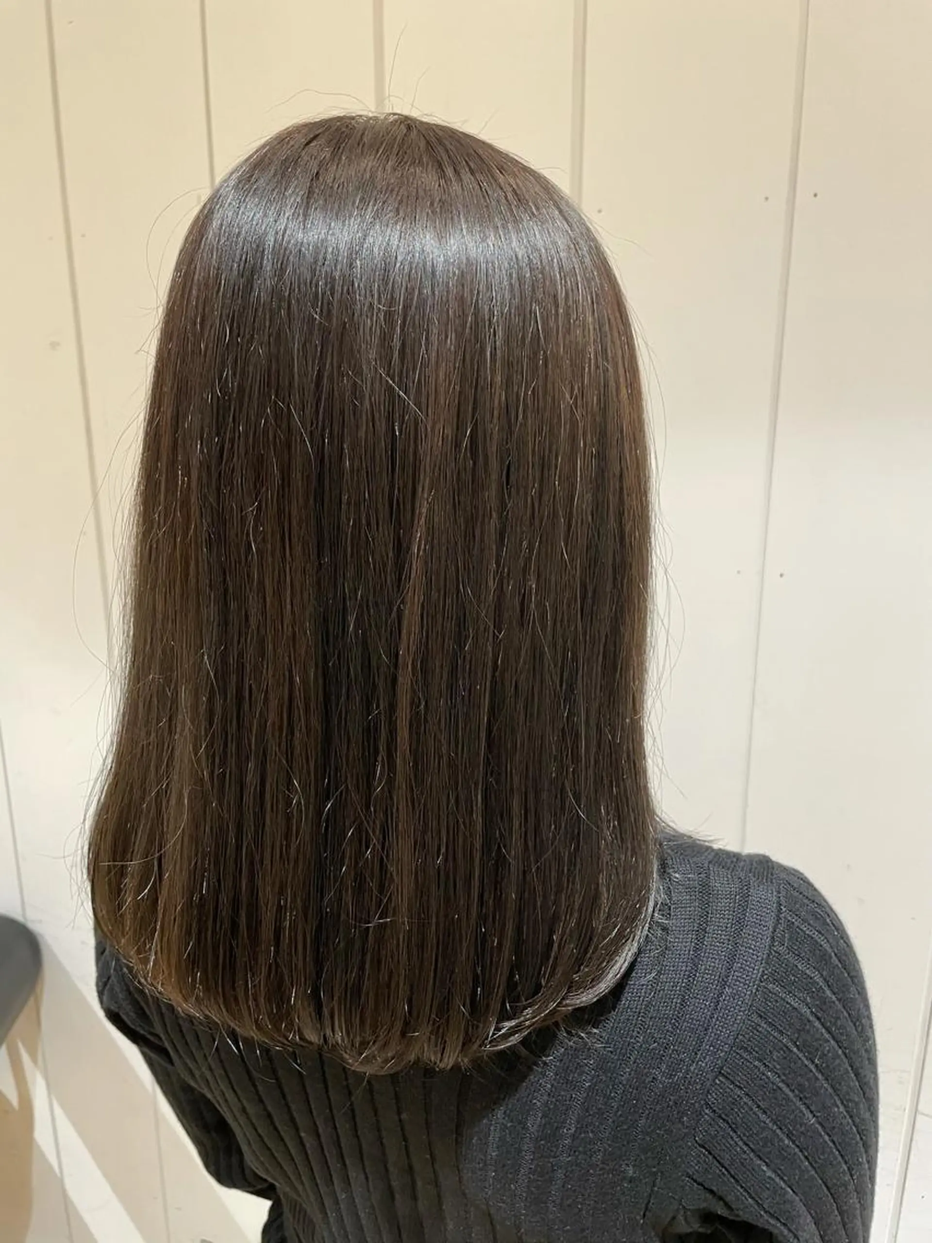 ミディアム ボブカット 佐々木 祐太のヘアスタイル