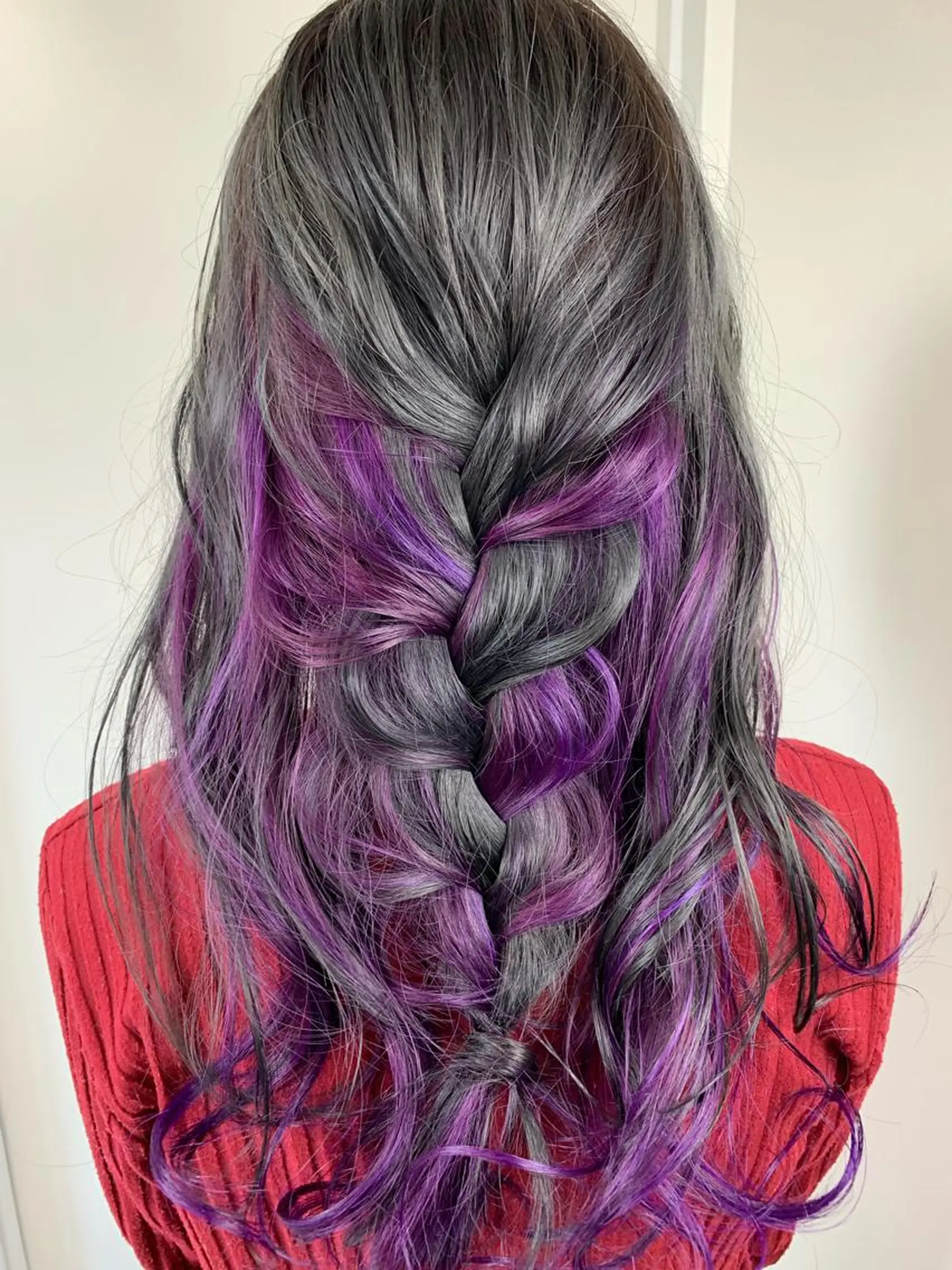 セミロング 家田 竜のヘアスタイル