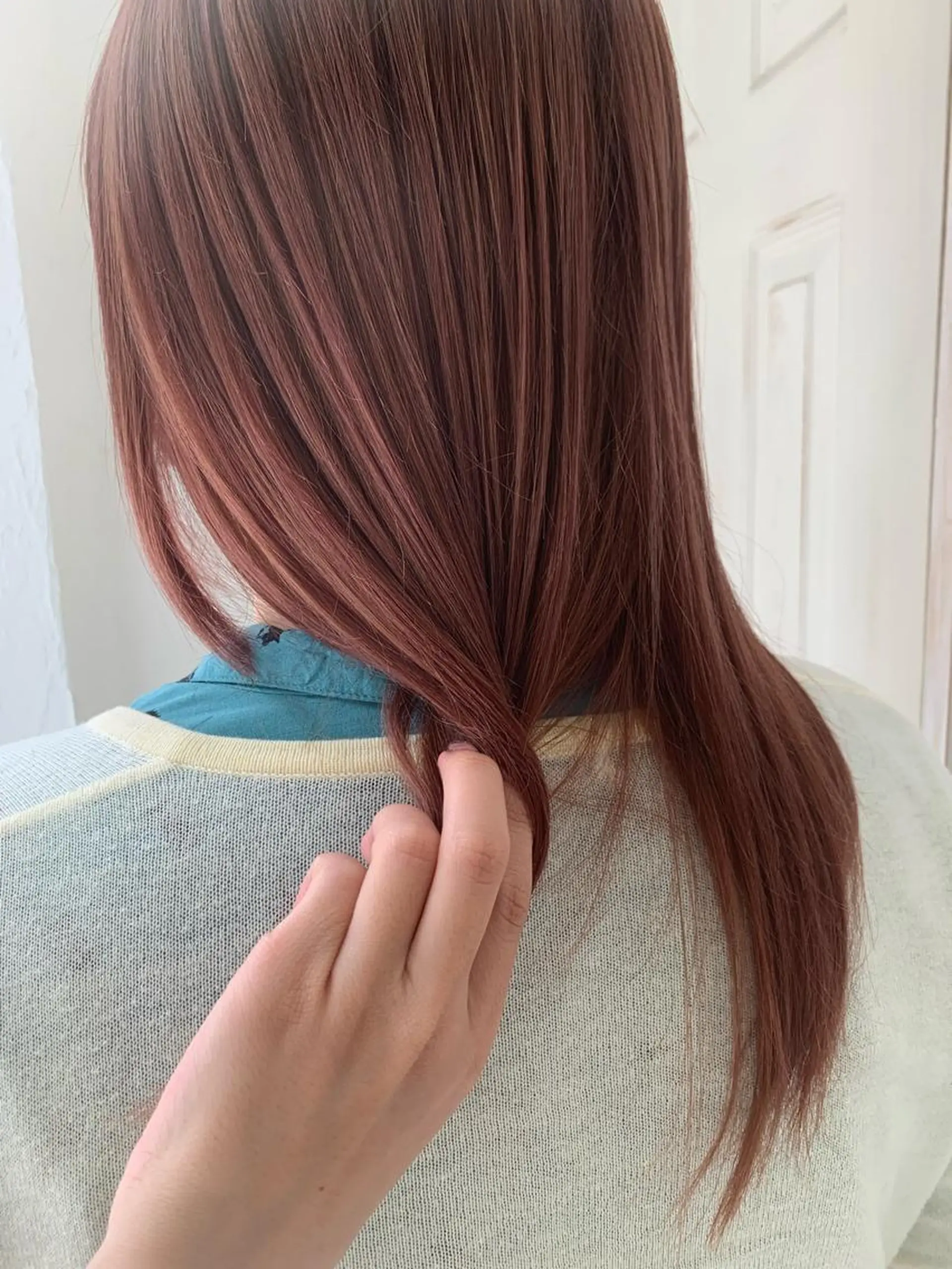 ロング カラー fio マナミのヘアスタイル