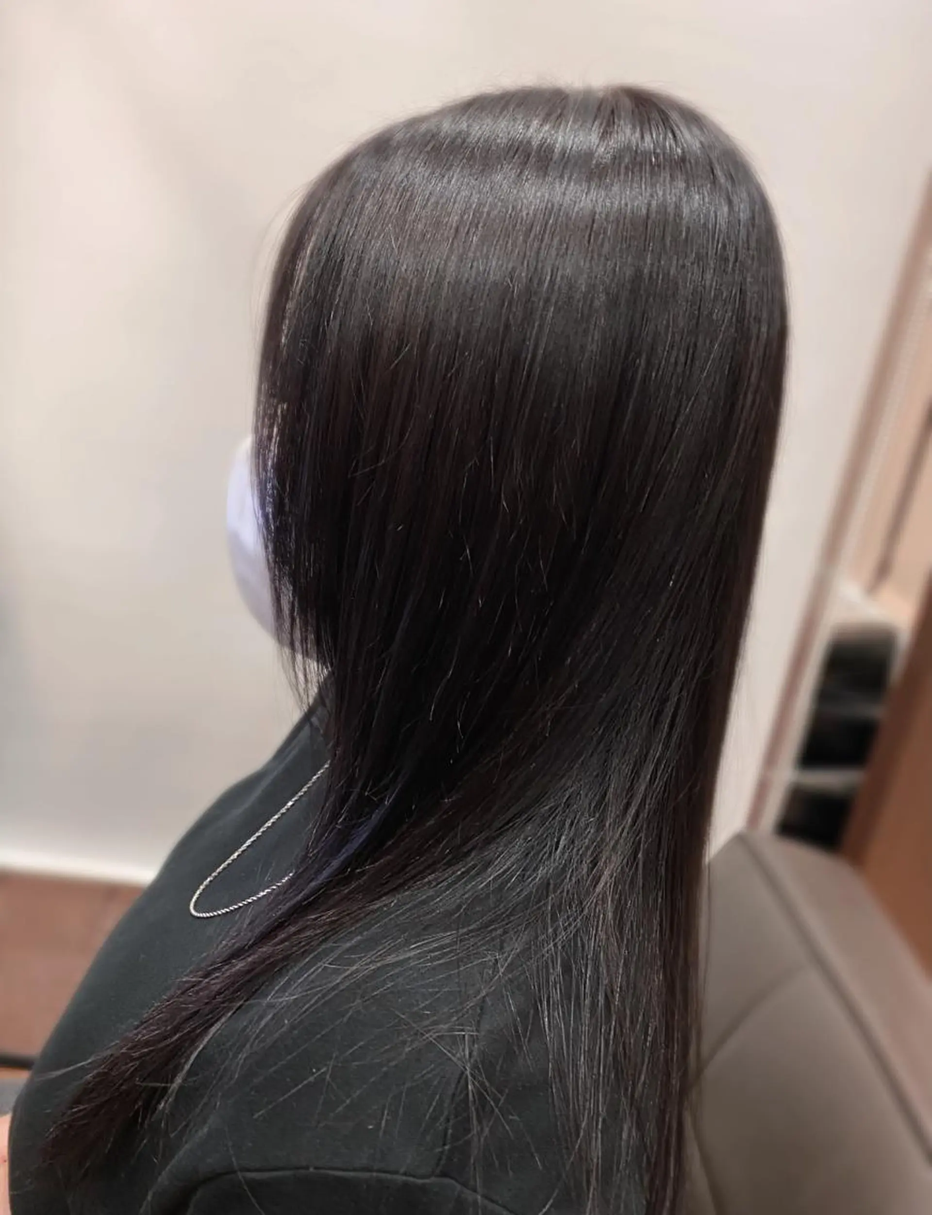 カラー ブルーカラー ブルーバイオレット バイオレットカラー ヘアカラー トリートメント ✨艶髪カラー✨ ななみのヘアスタイル