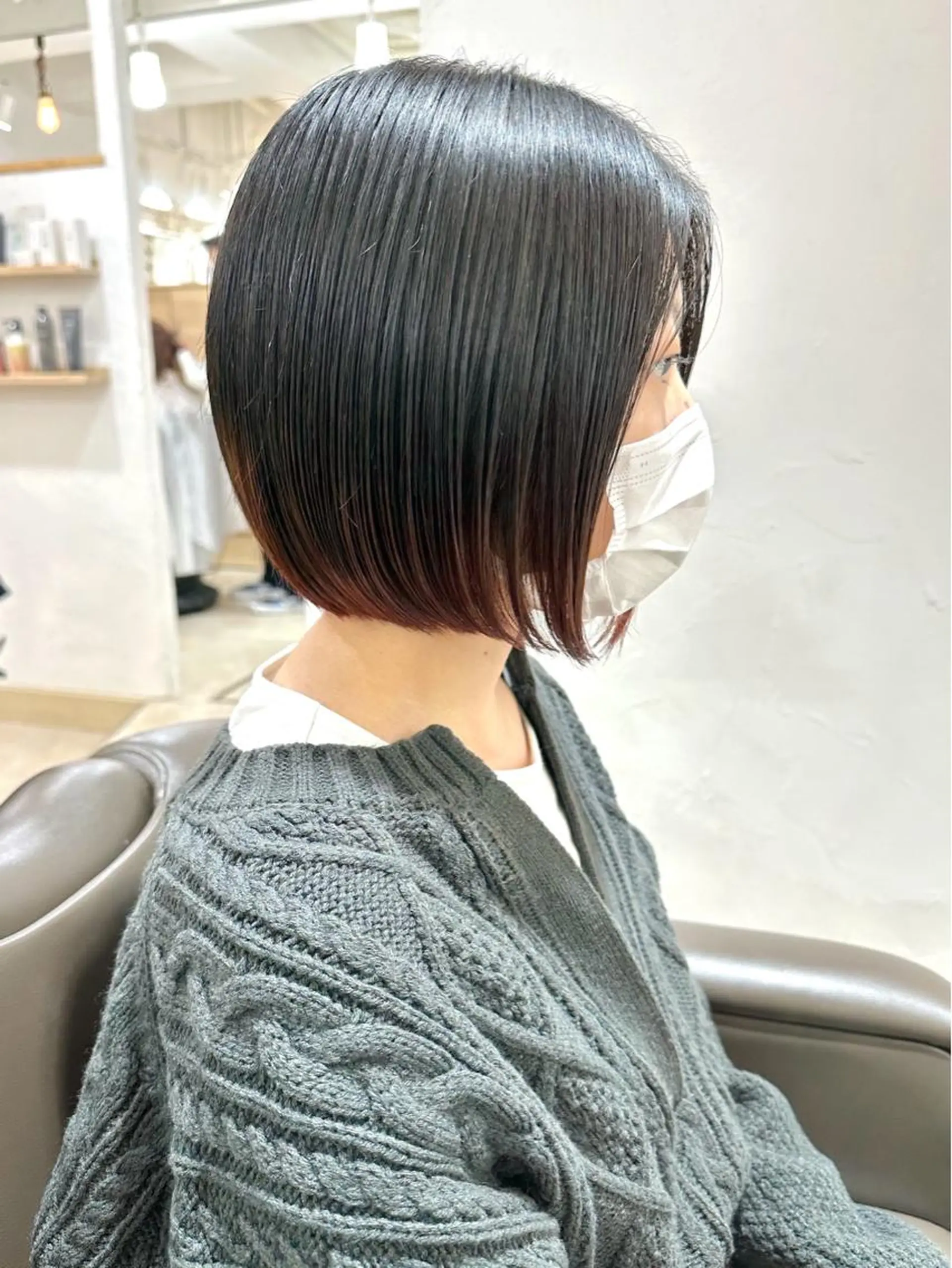 ショート カラー 銀座No.1髪質改善 縮毛矯正/本木のヘアスタイル